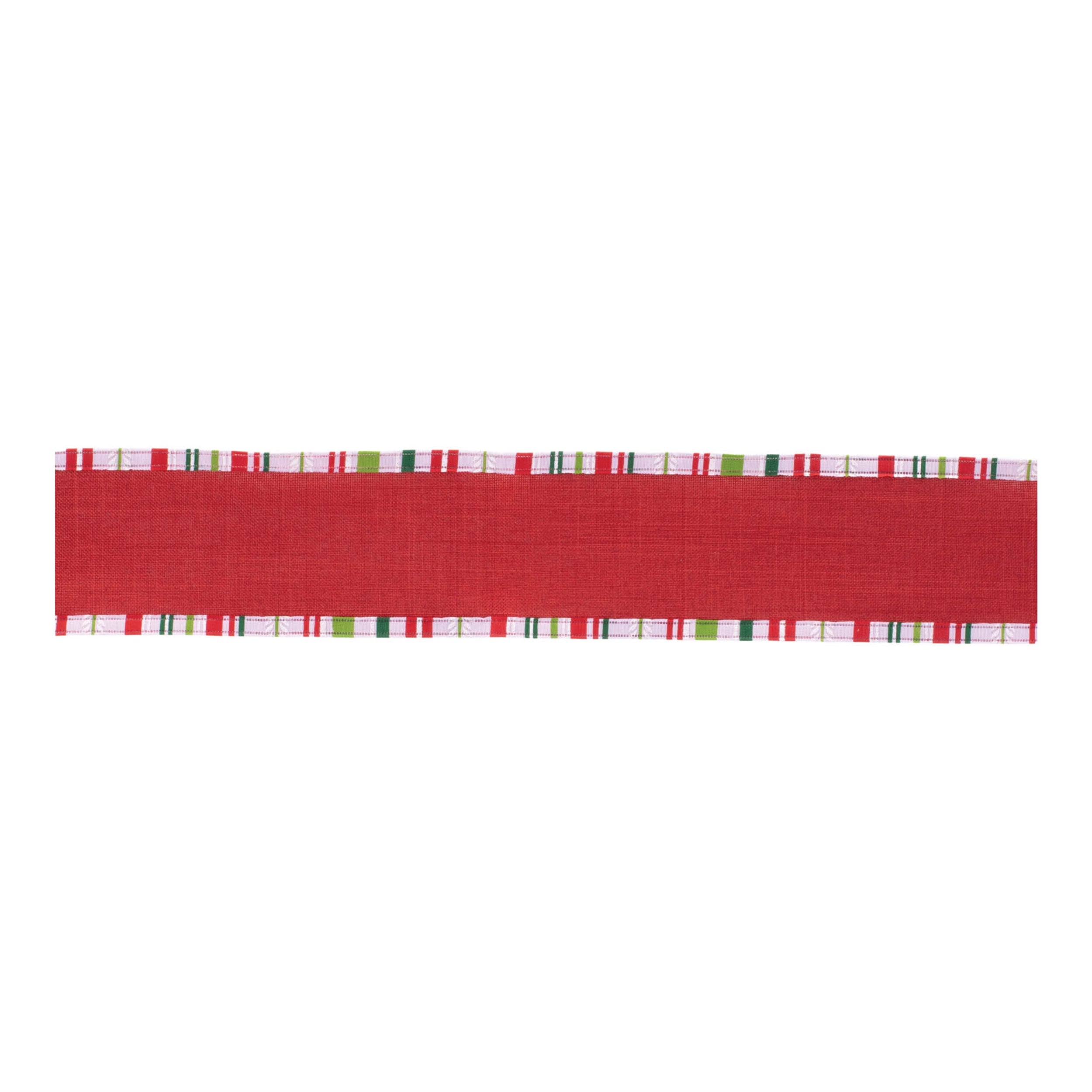 2.5" x 10 Yds. Wired Polyester (Set of 2)
