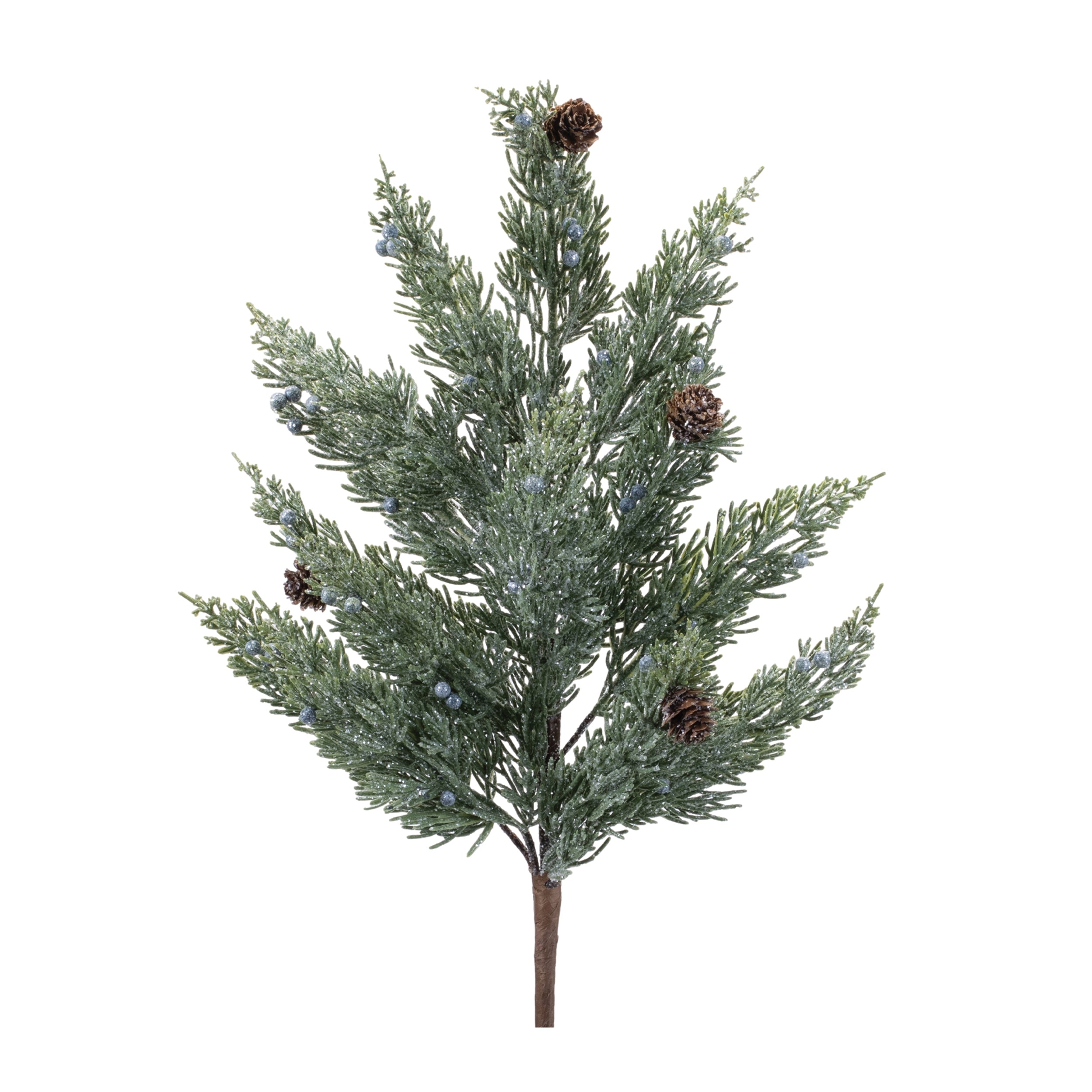 Frosted Pine Spray 25”H