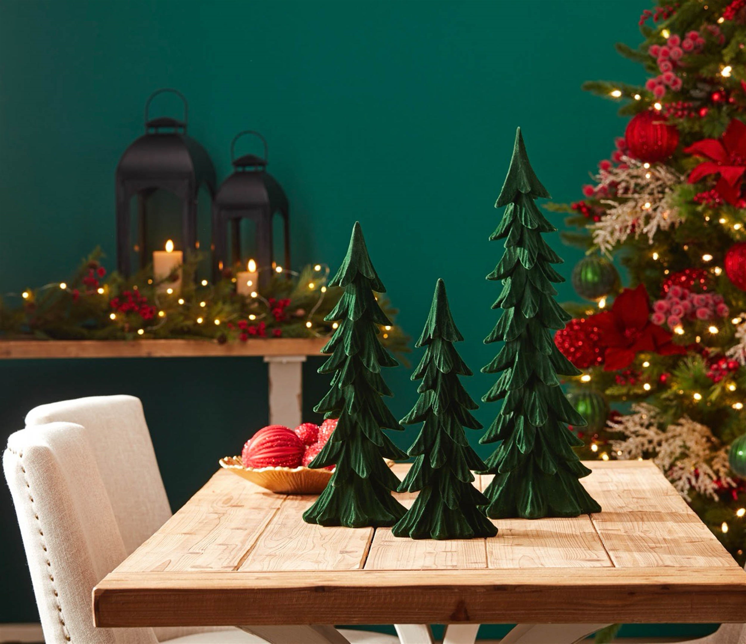 Tree (Set of 3) 14"H, 17"H, 23"H Resin