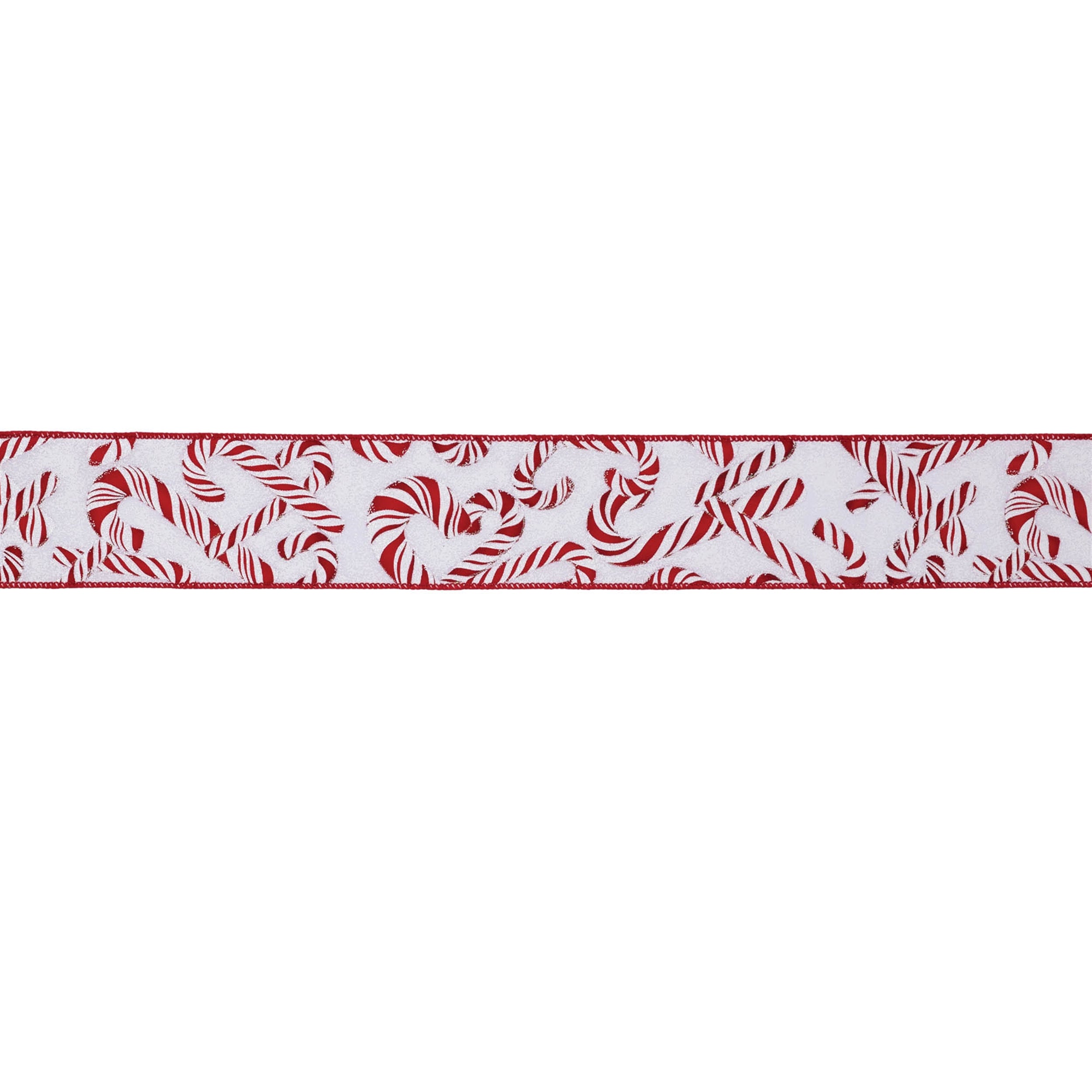 2.5" x 10 Yds. Wired Polyester (Set of 2)