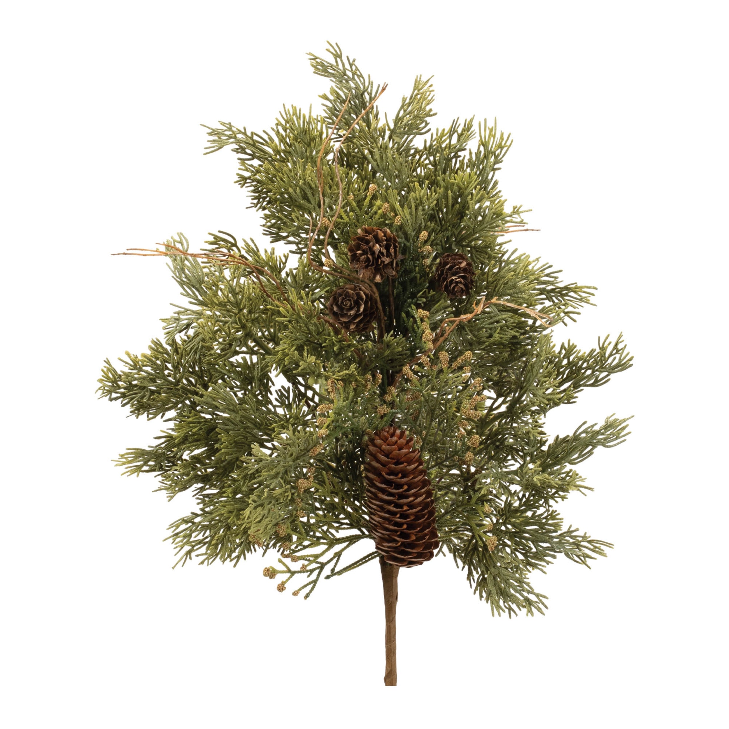 Pine Spray (Set of 6) 20"H Plastic