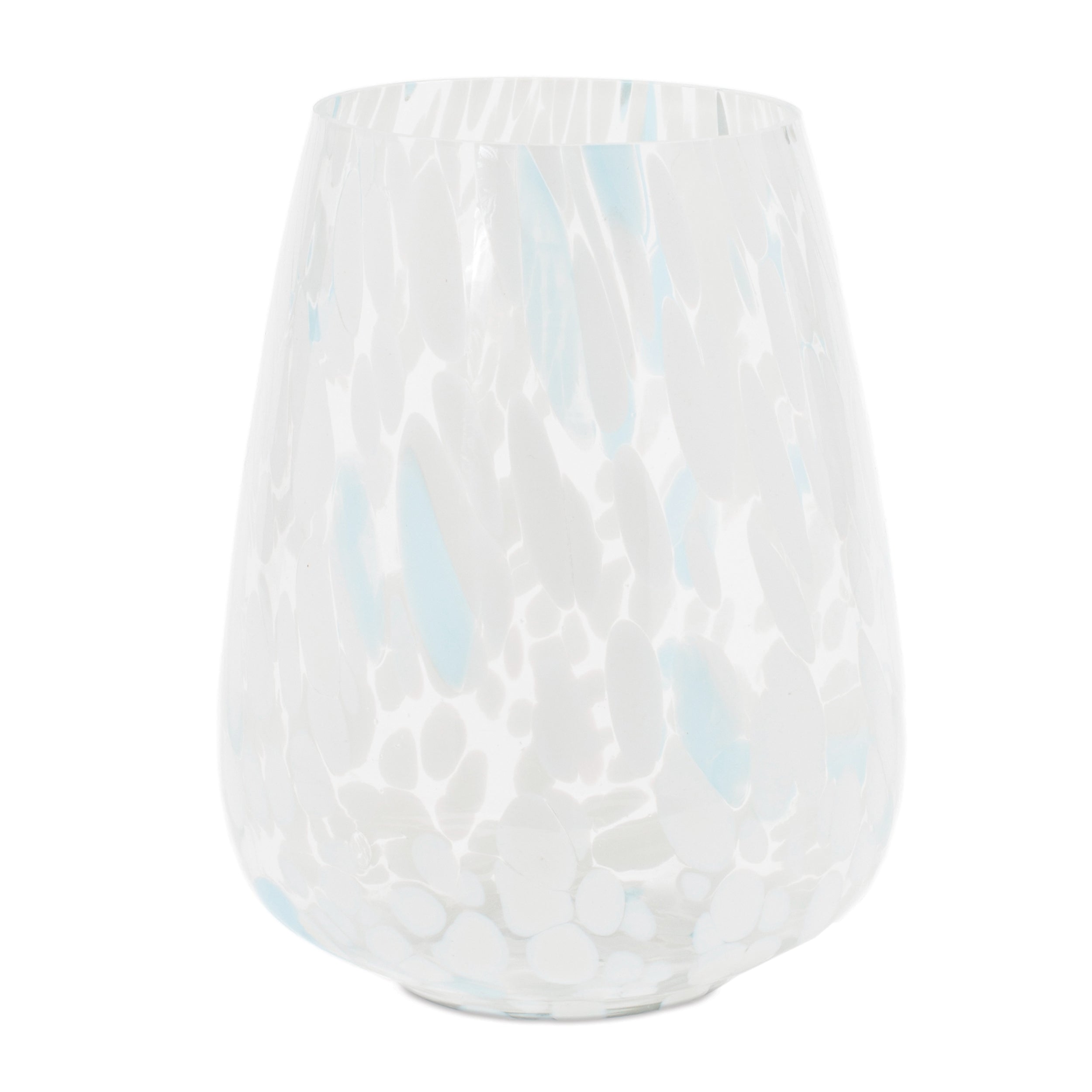 Candle Holder 6"D x 7.5"H Glass