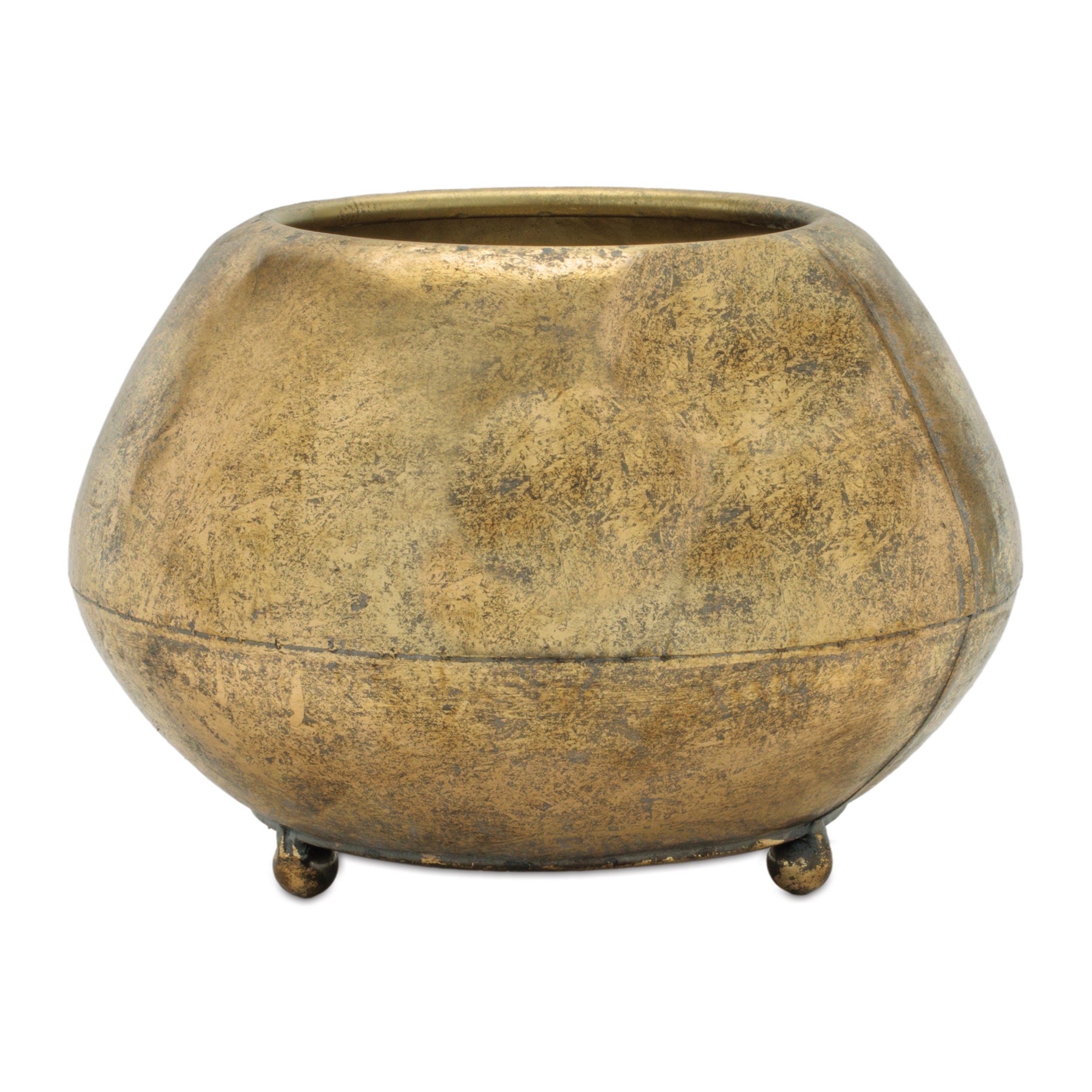 Container 10"D x 7"H Metal
