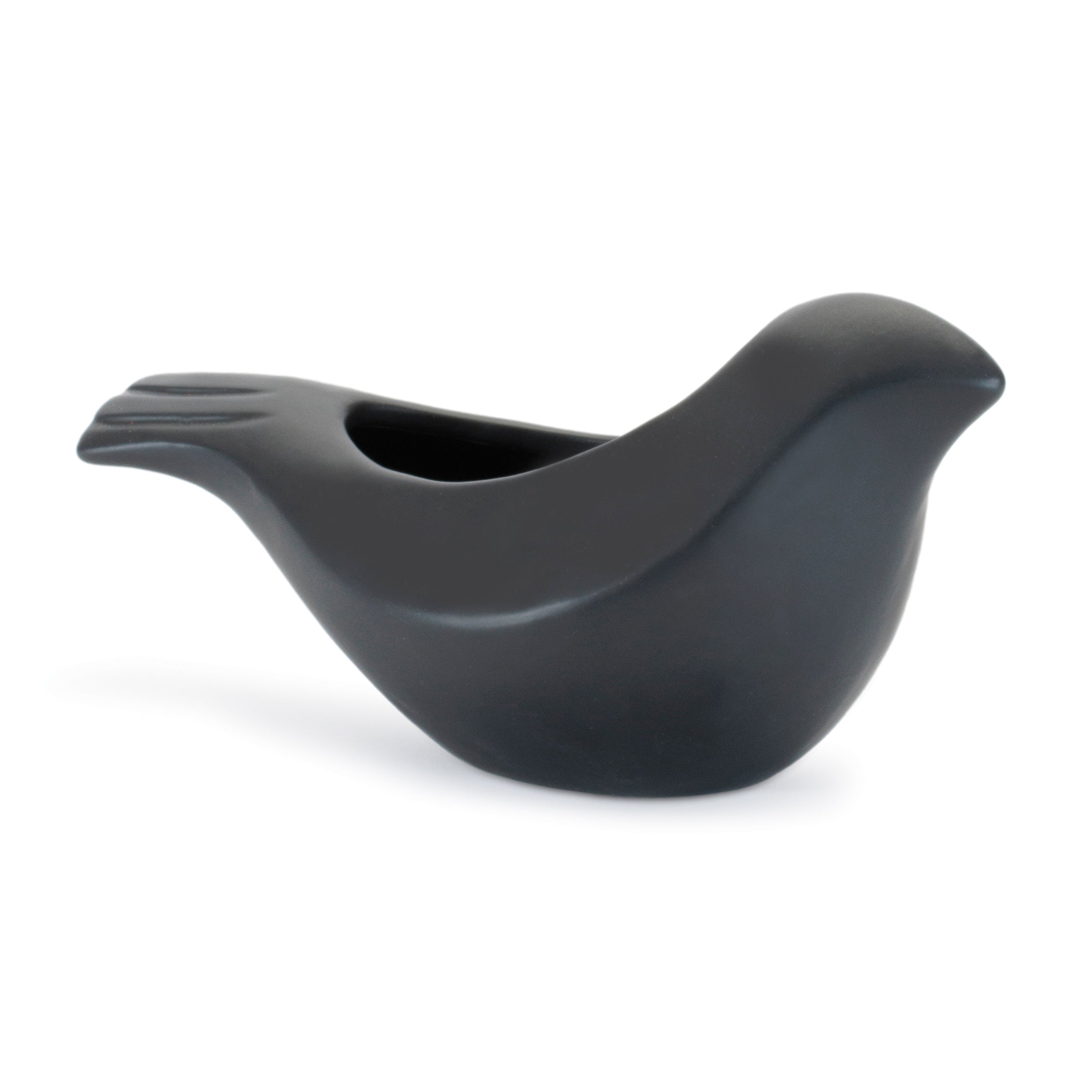 Bird Container 8"L x 4"H Ceramic