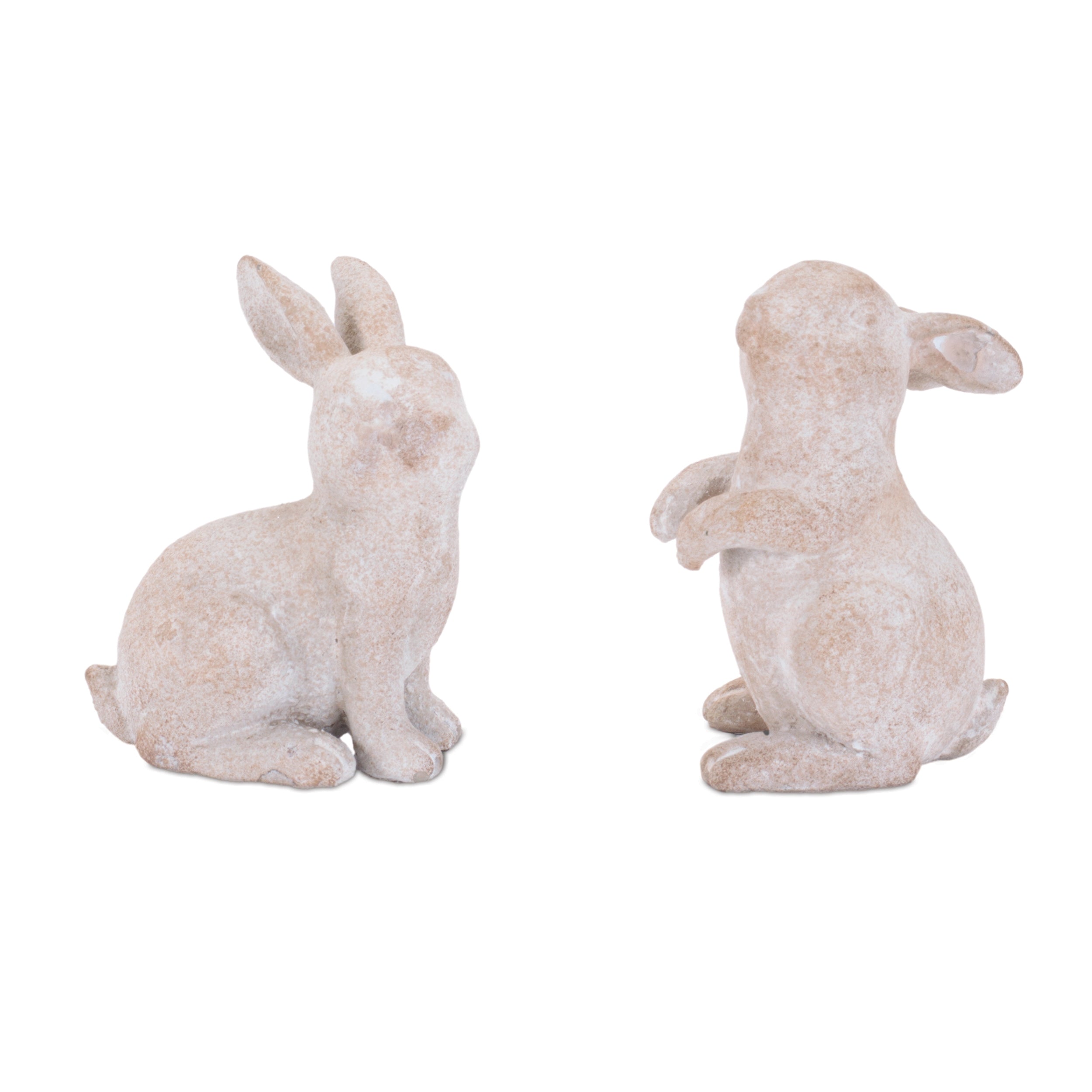 Bunny (2 Asst) 3.5"H, 3.75"H Resin