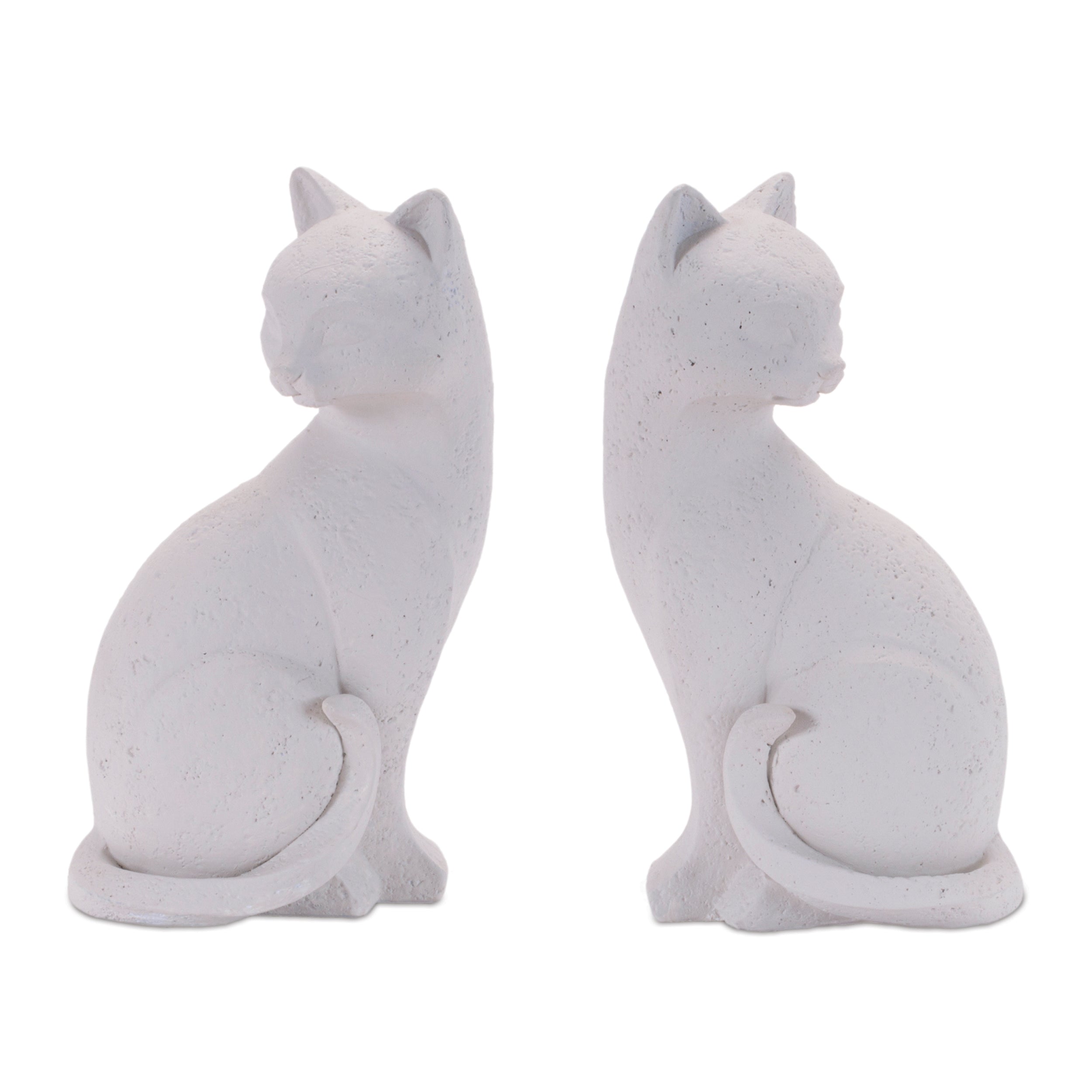 Cat Bookends (Set of 4) 5.5"H Resin