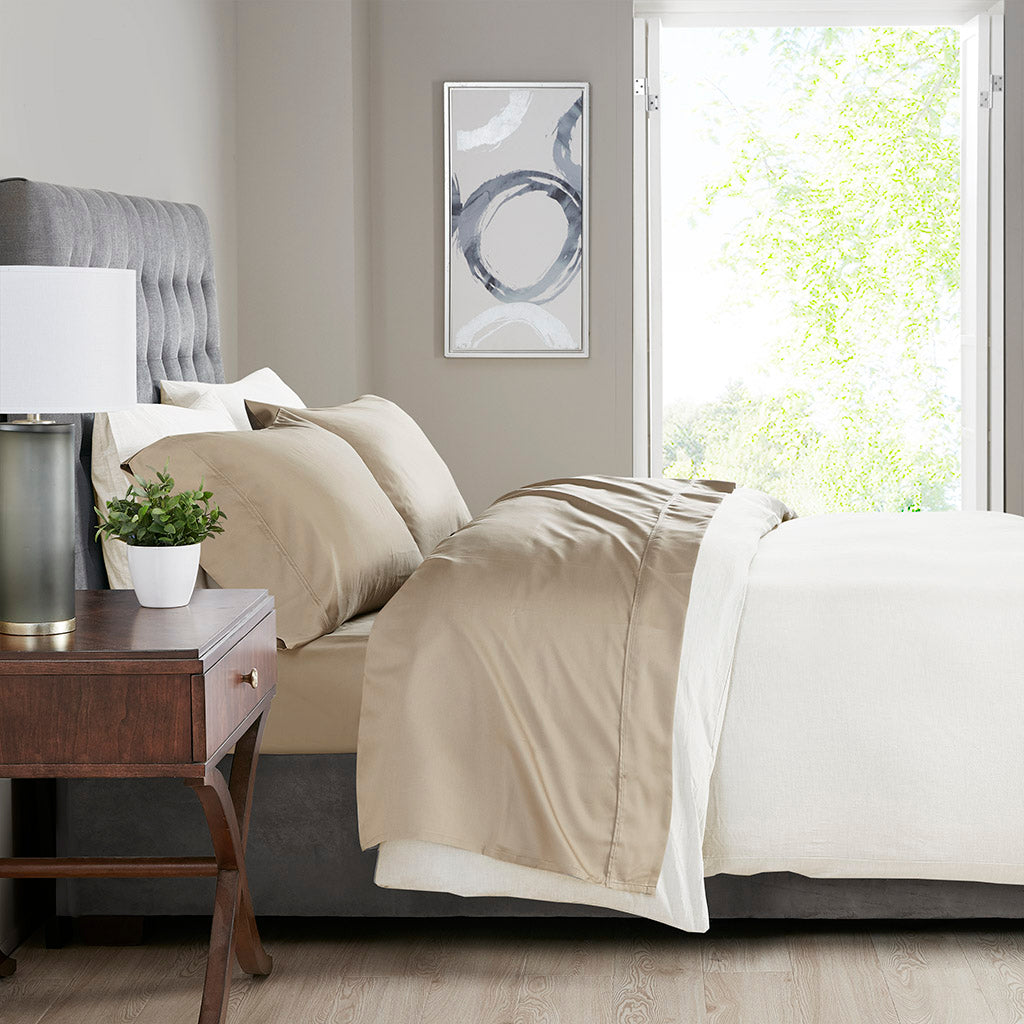 525 Thread Count Cotton Blend Sheet Set