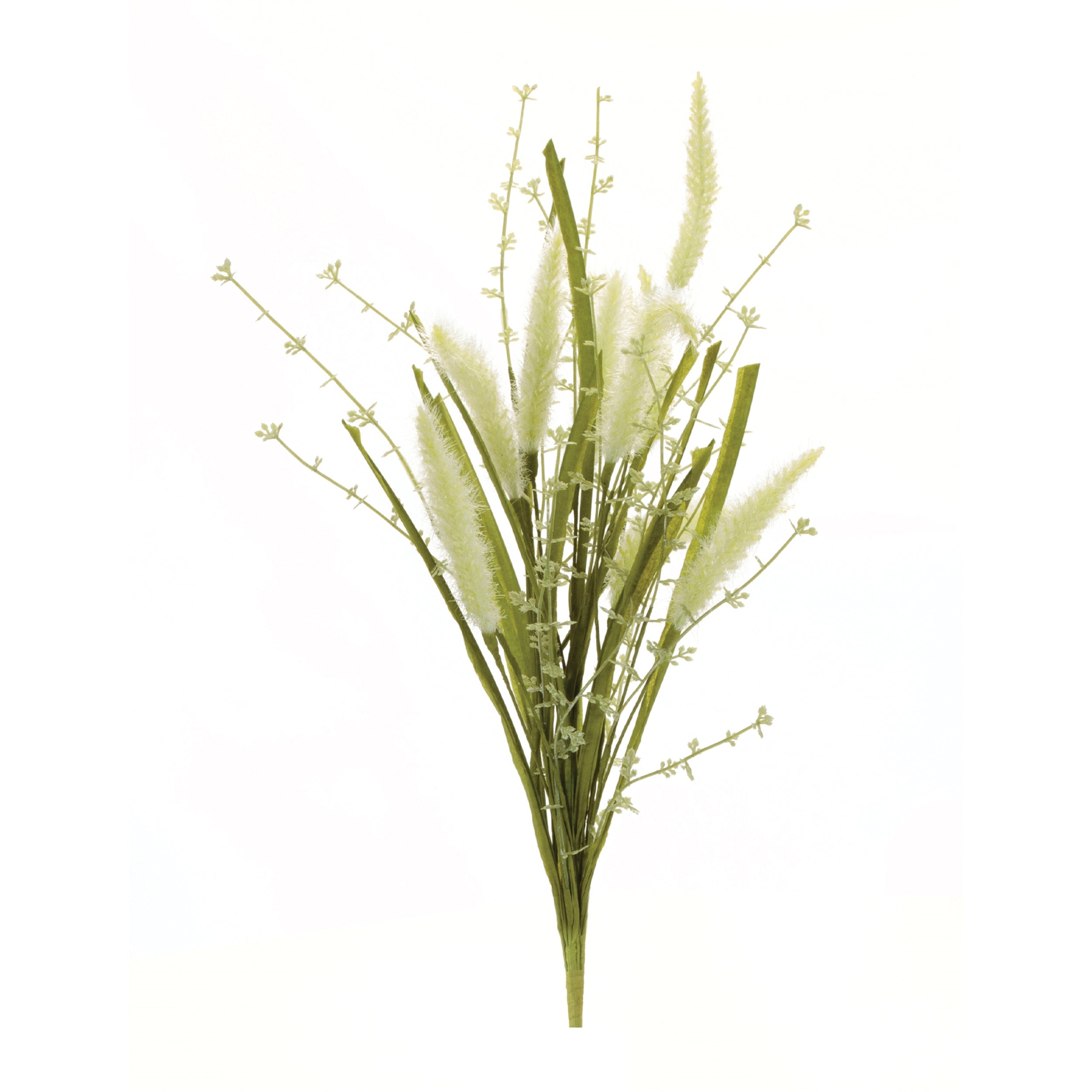 Foxtail Bush 23”H Polyester/