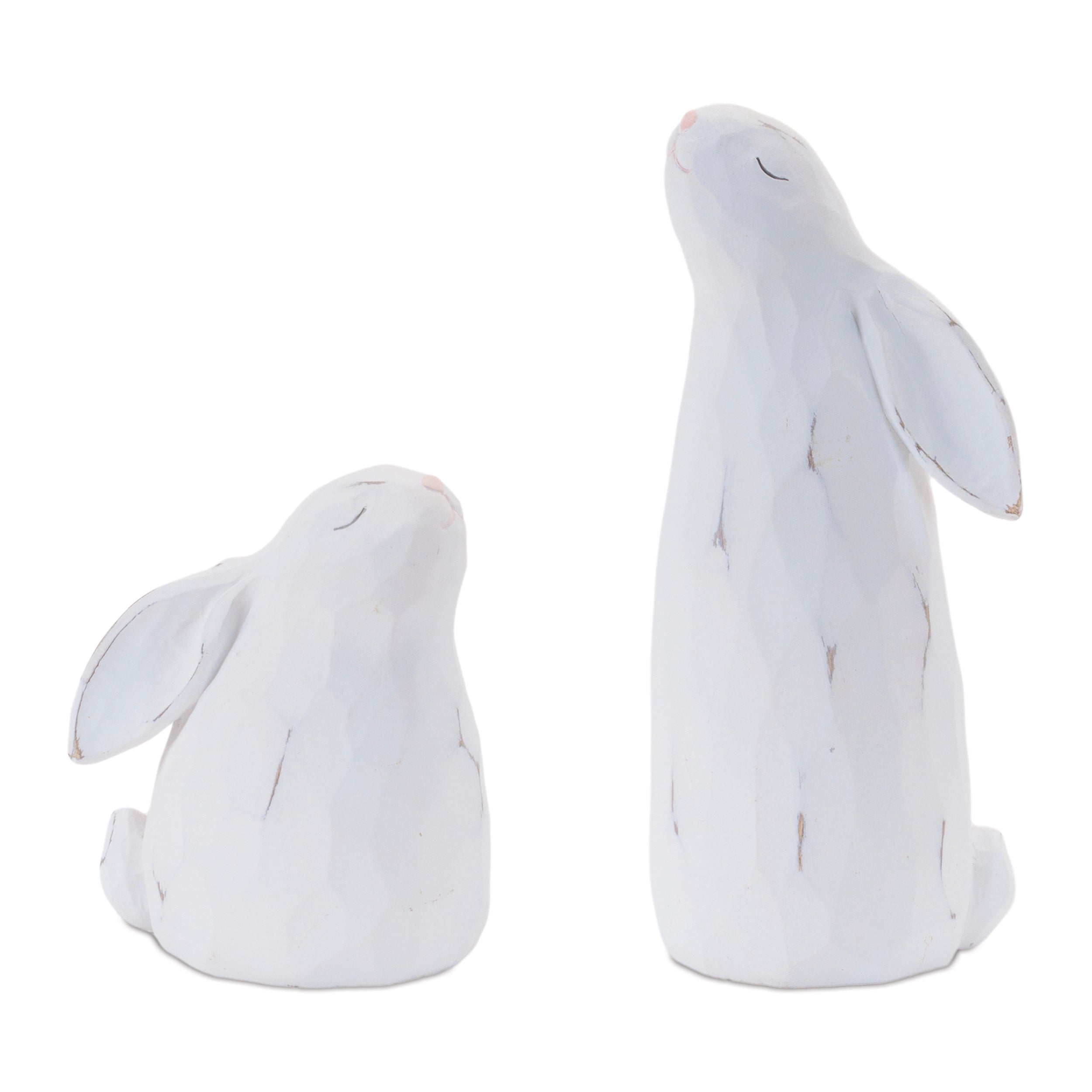 Bunny (Set of 2) 4.75"H, 8"H Resin