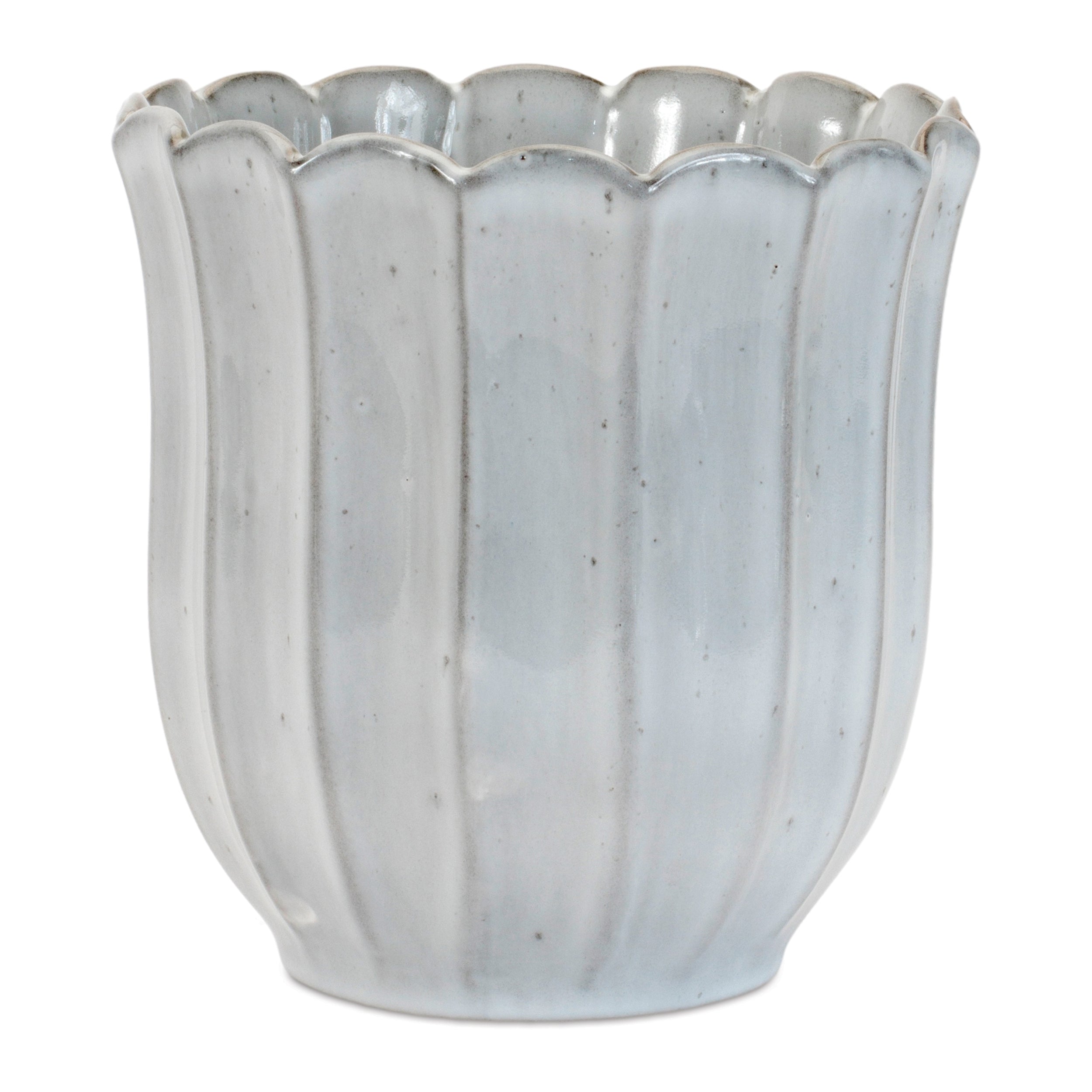 Container 7.5"D x 7.75"H Ceramic