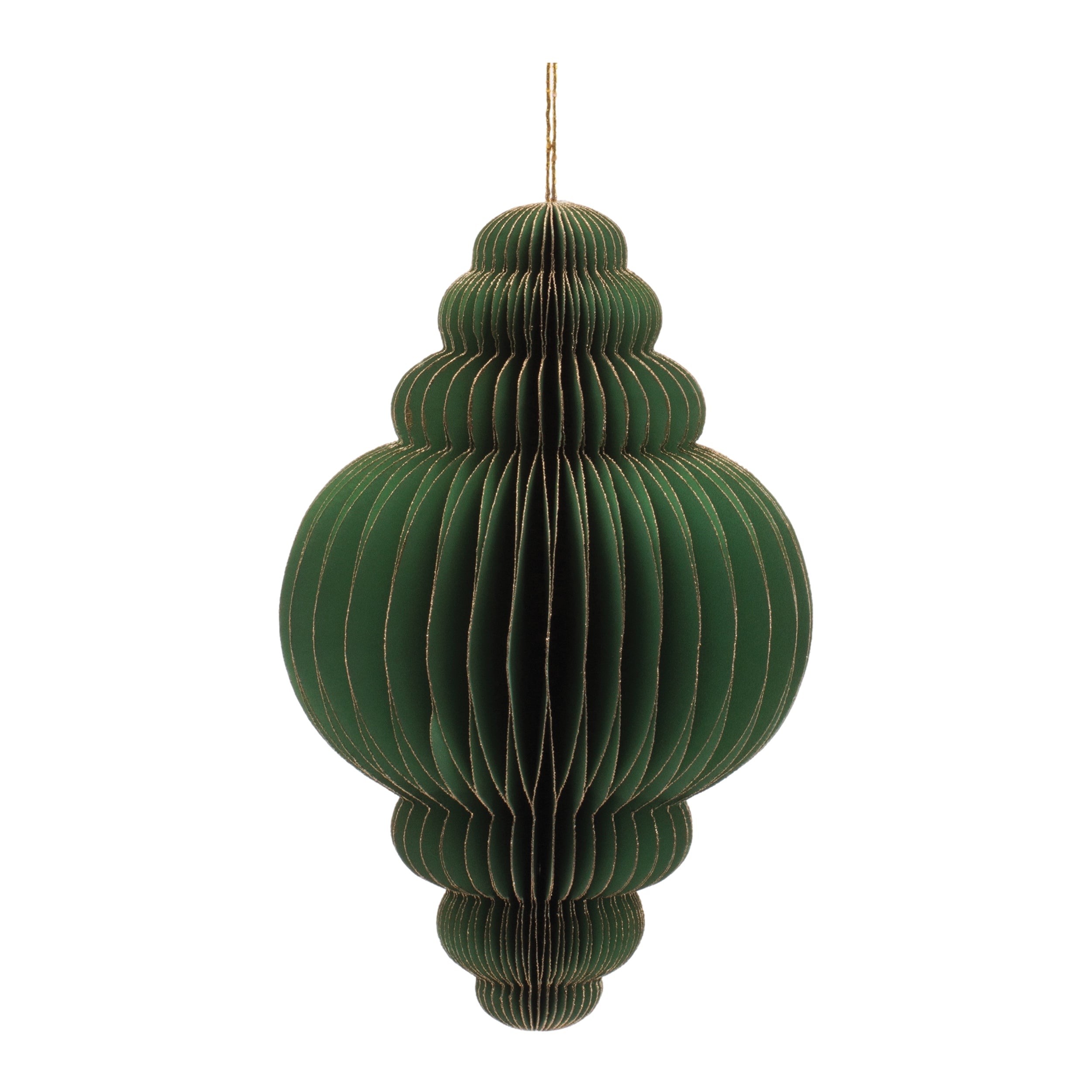 Drop Ornament 8”H Paper