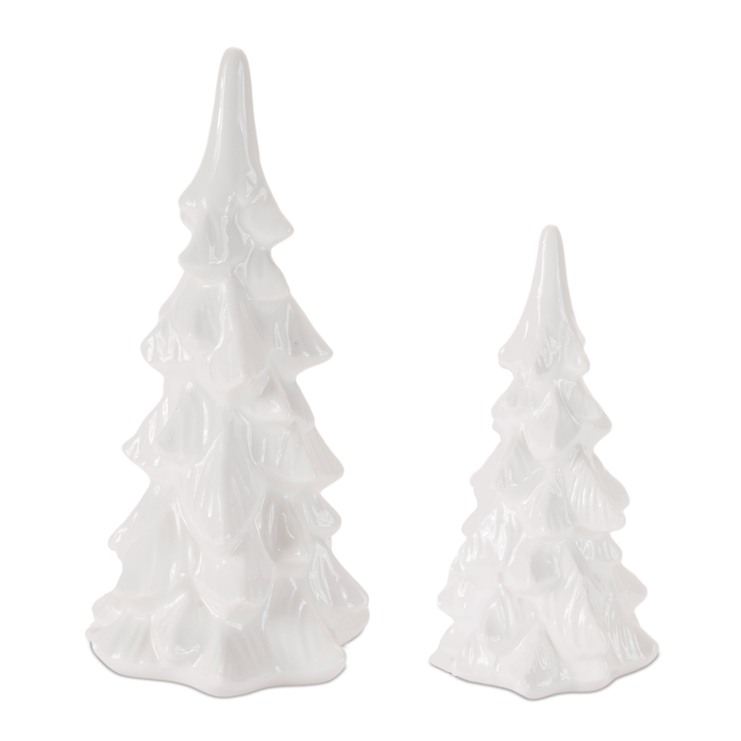 Tree (Set of 2) 12.5"H, 16"H Ceramic