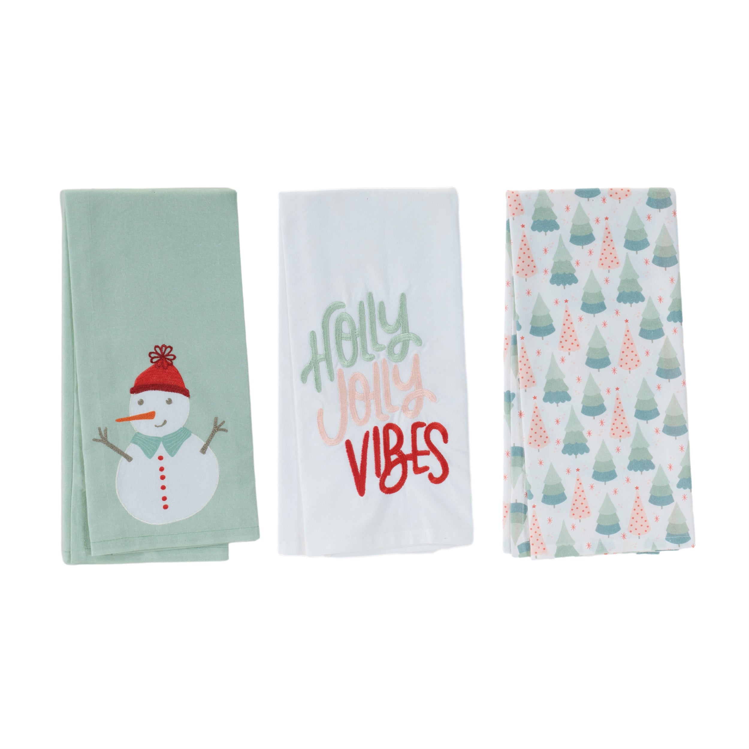 Tea Towel (Set of 3) 18"W x 27"L Cotton