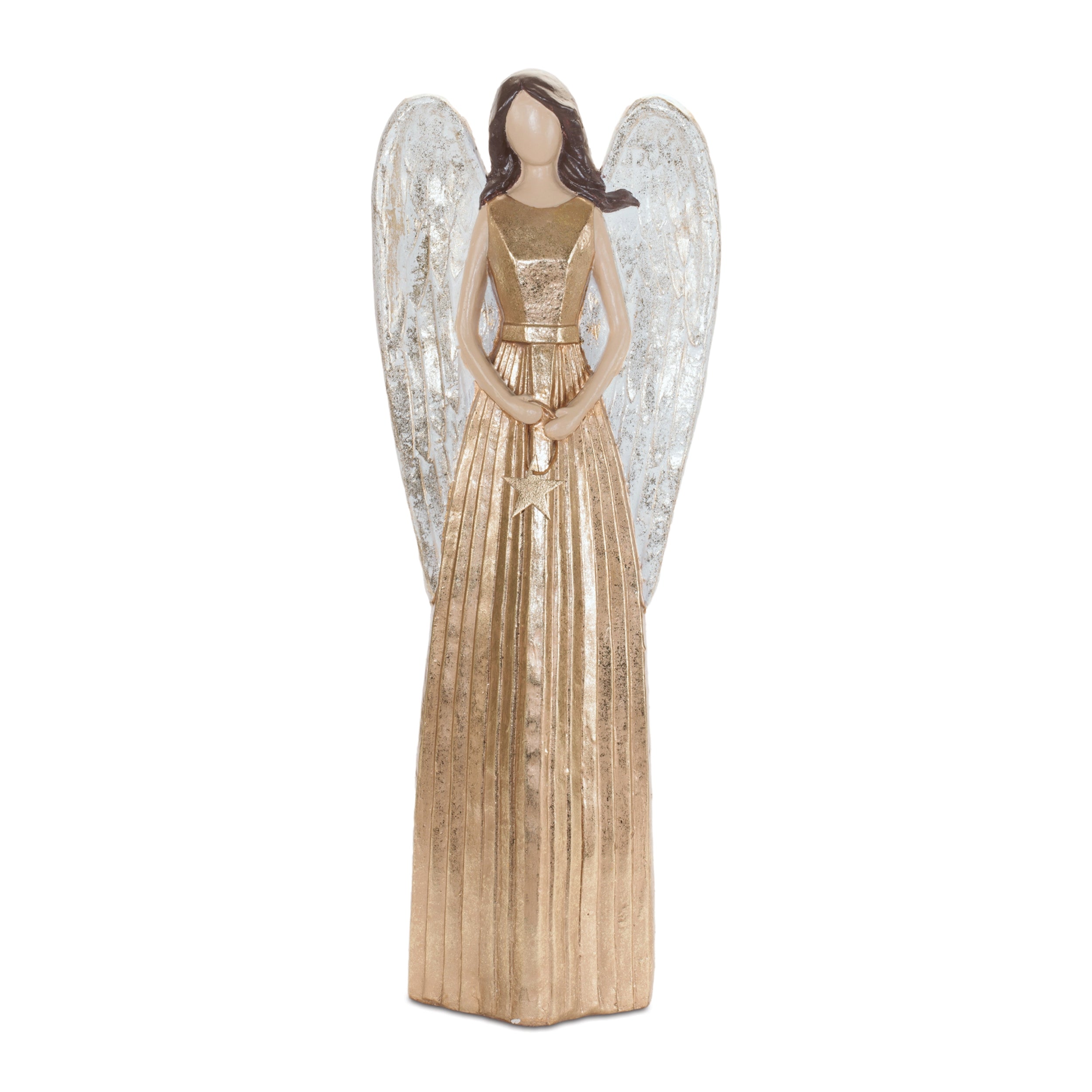 Angel w/Star 27.5”H Paper Pulp