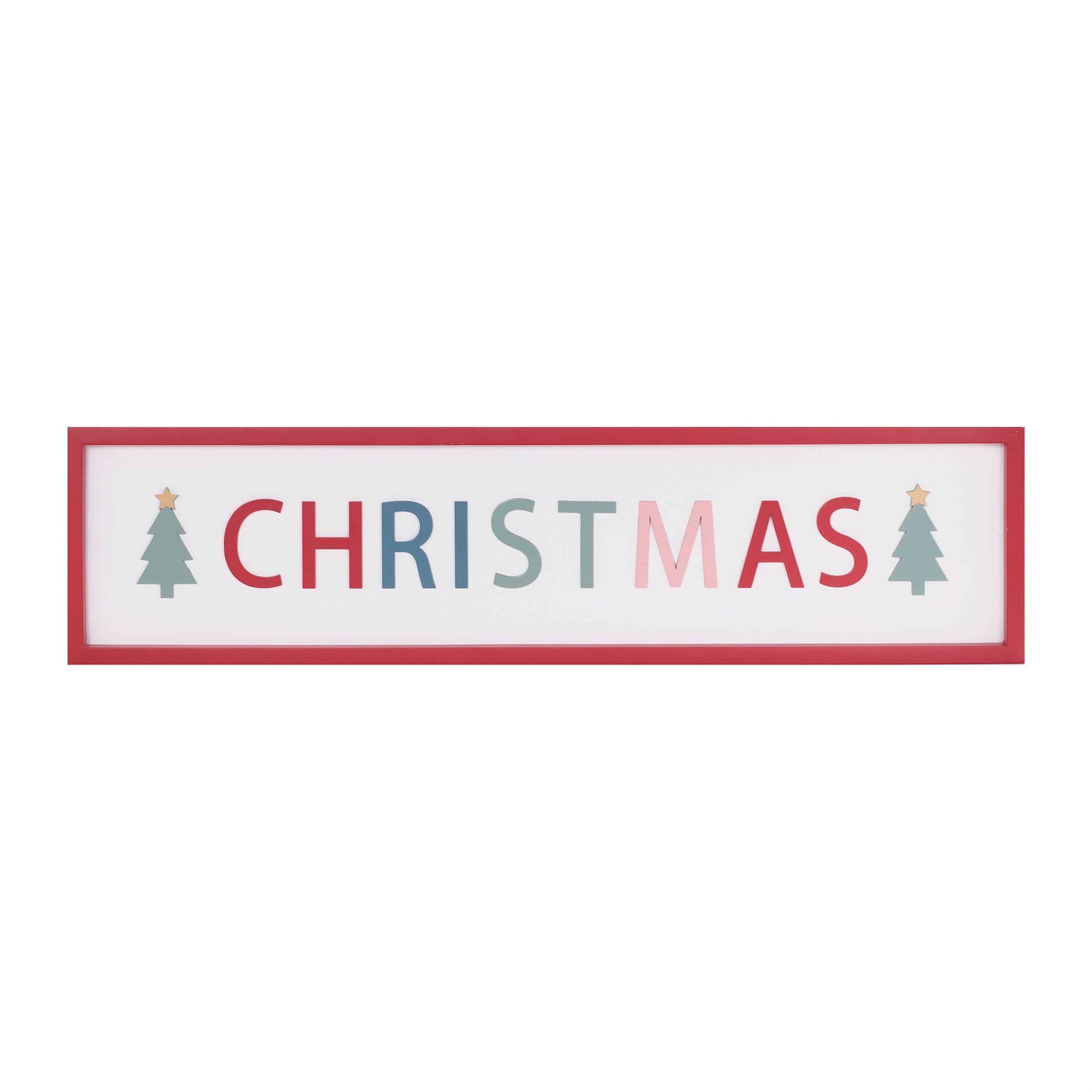 Christmas Sign 31.5"L x 8"H MDF