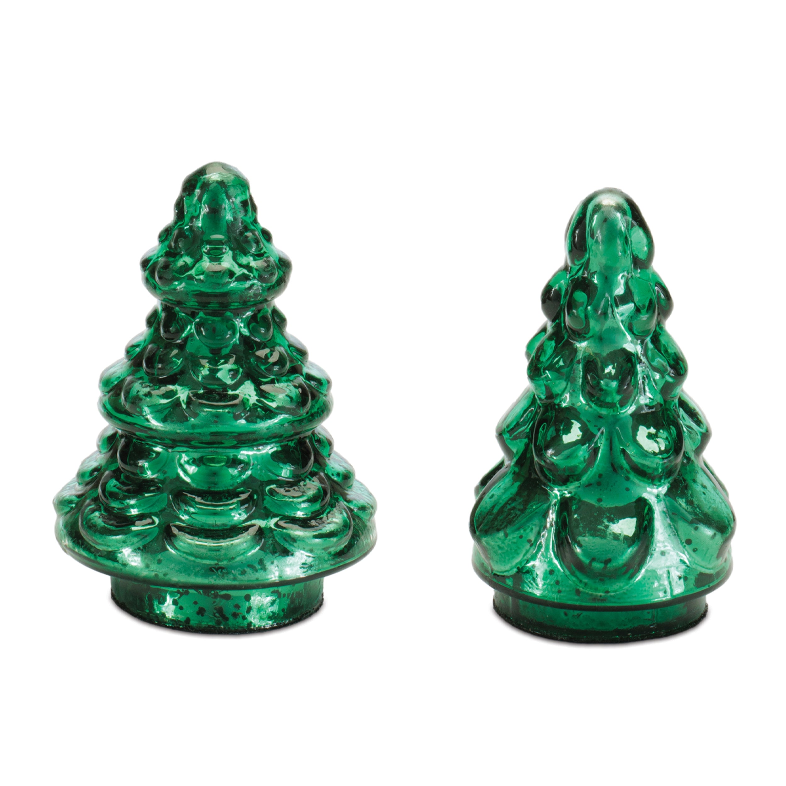 Tree (2 set of) 4”H Glass