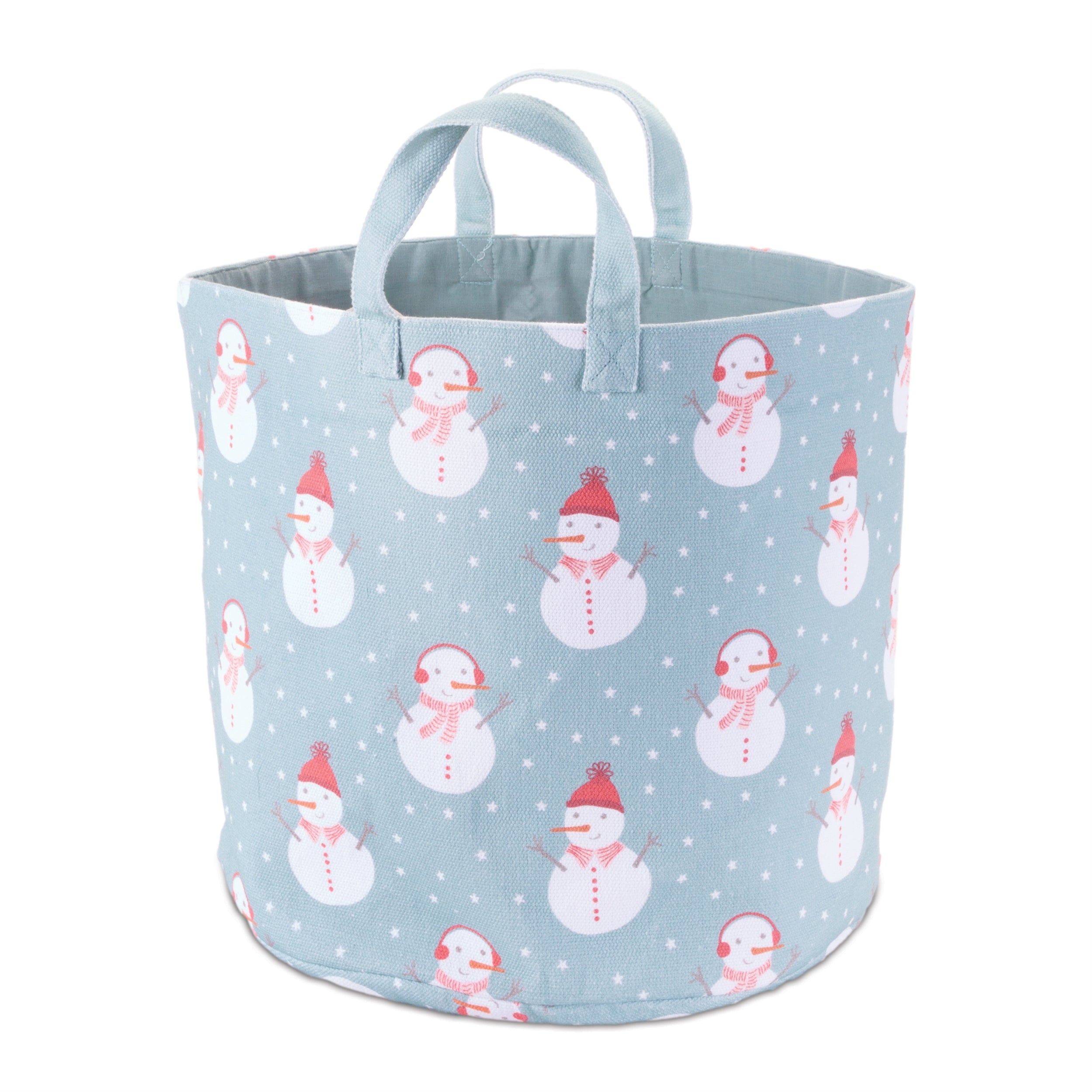 Fabric Basket 12.5"D x 13.5"H Cotton