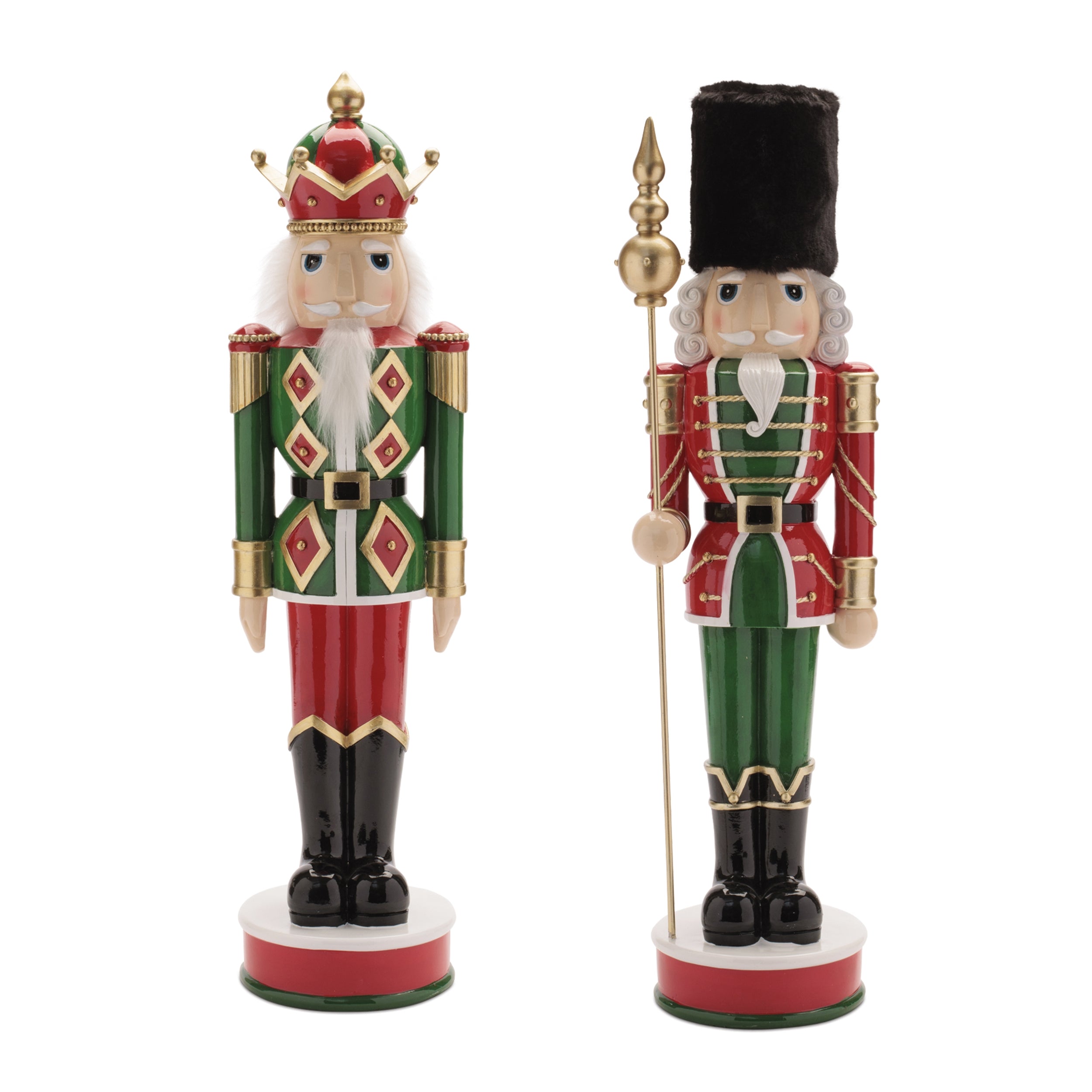 Soldier (2 set of) 24.5"H, 26"H Resin