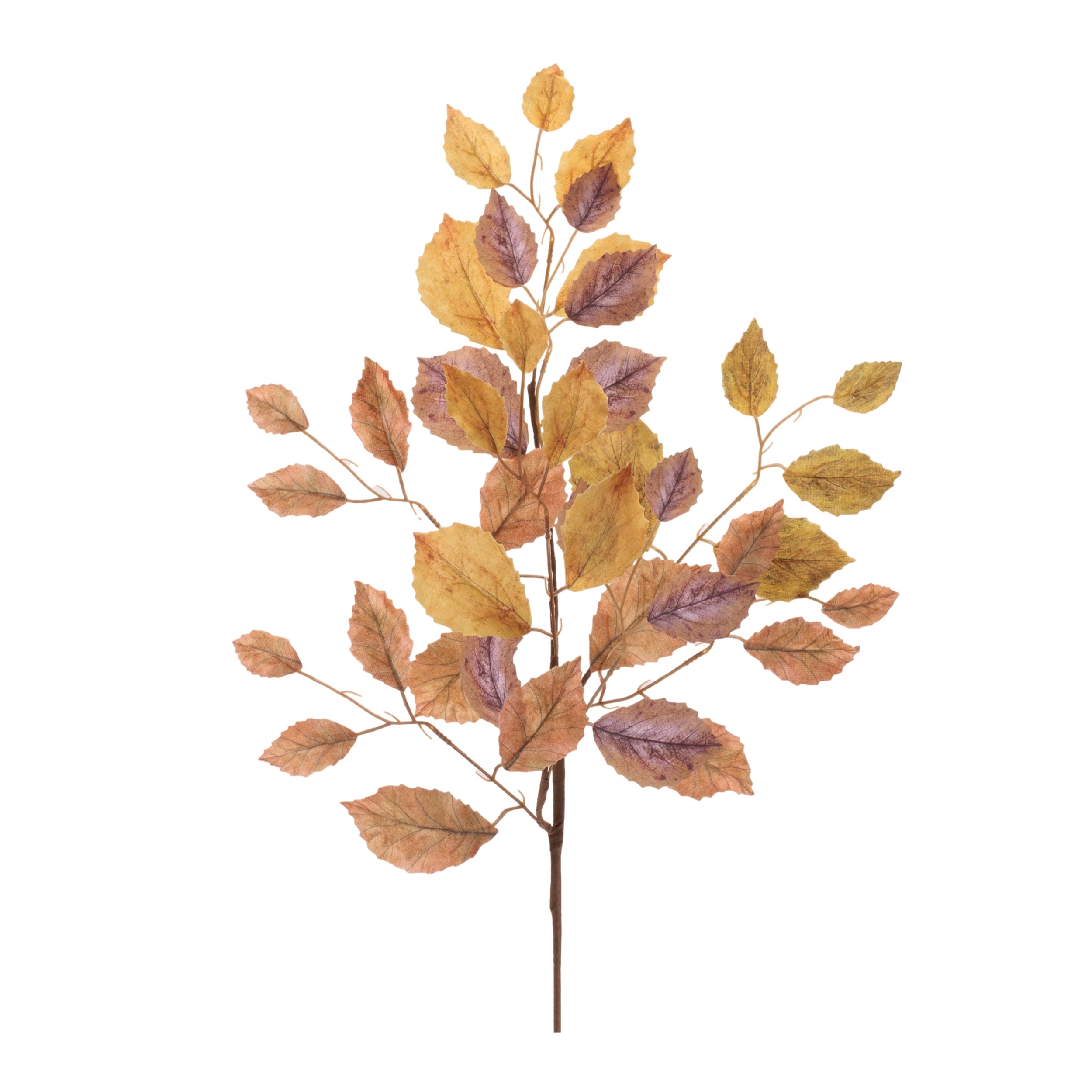 Fall Leaf Spray 33.5”H Polyester
