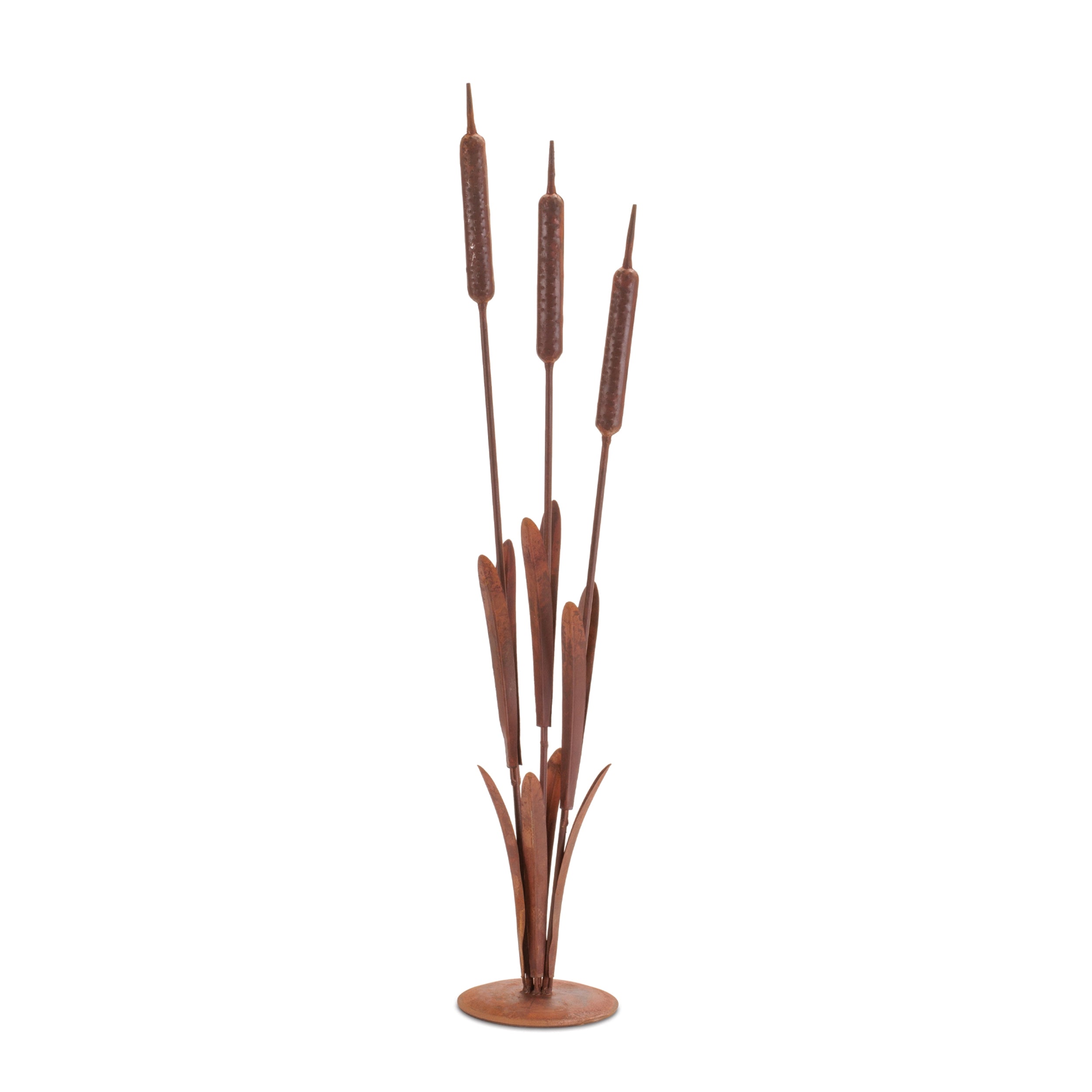Cattail Décor 32”H Iron