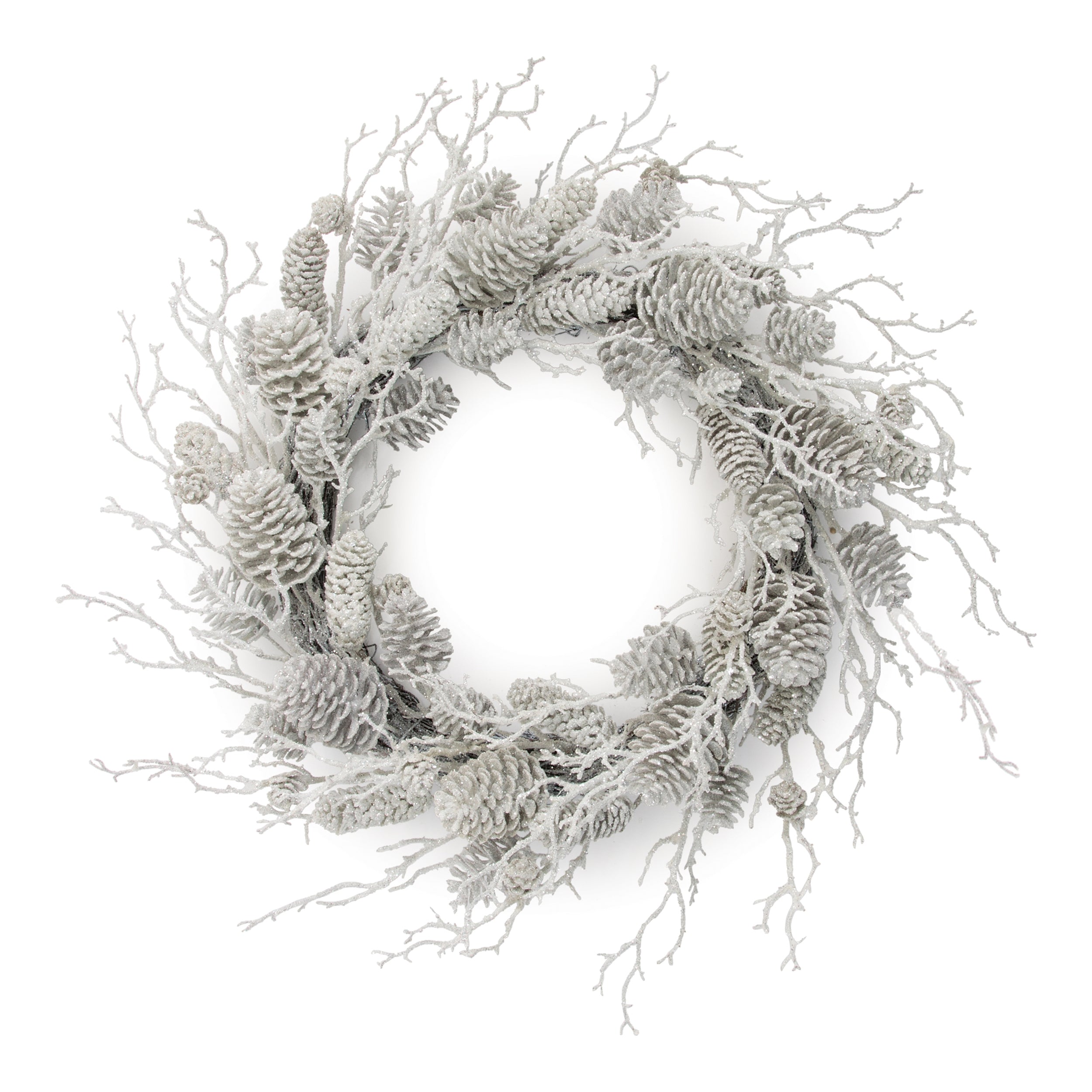 Pine Cone Wreath 24”D Pine Cone/Twig