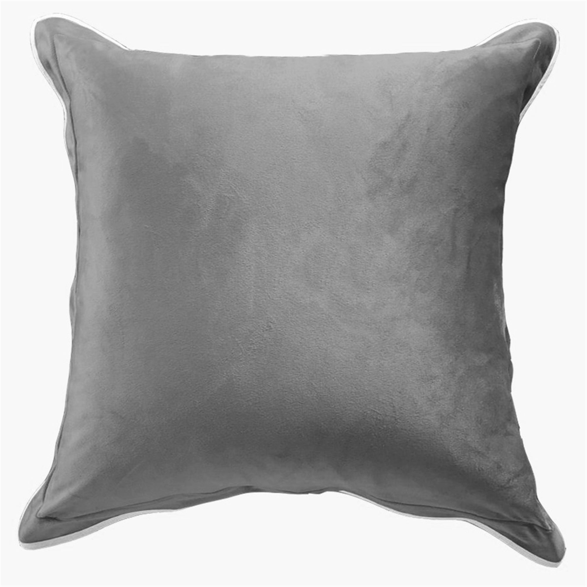 Velvet Pillow, Grey - Grey