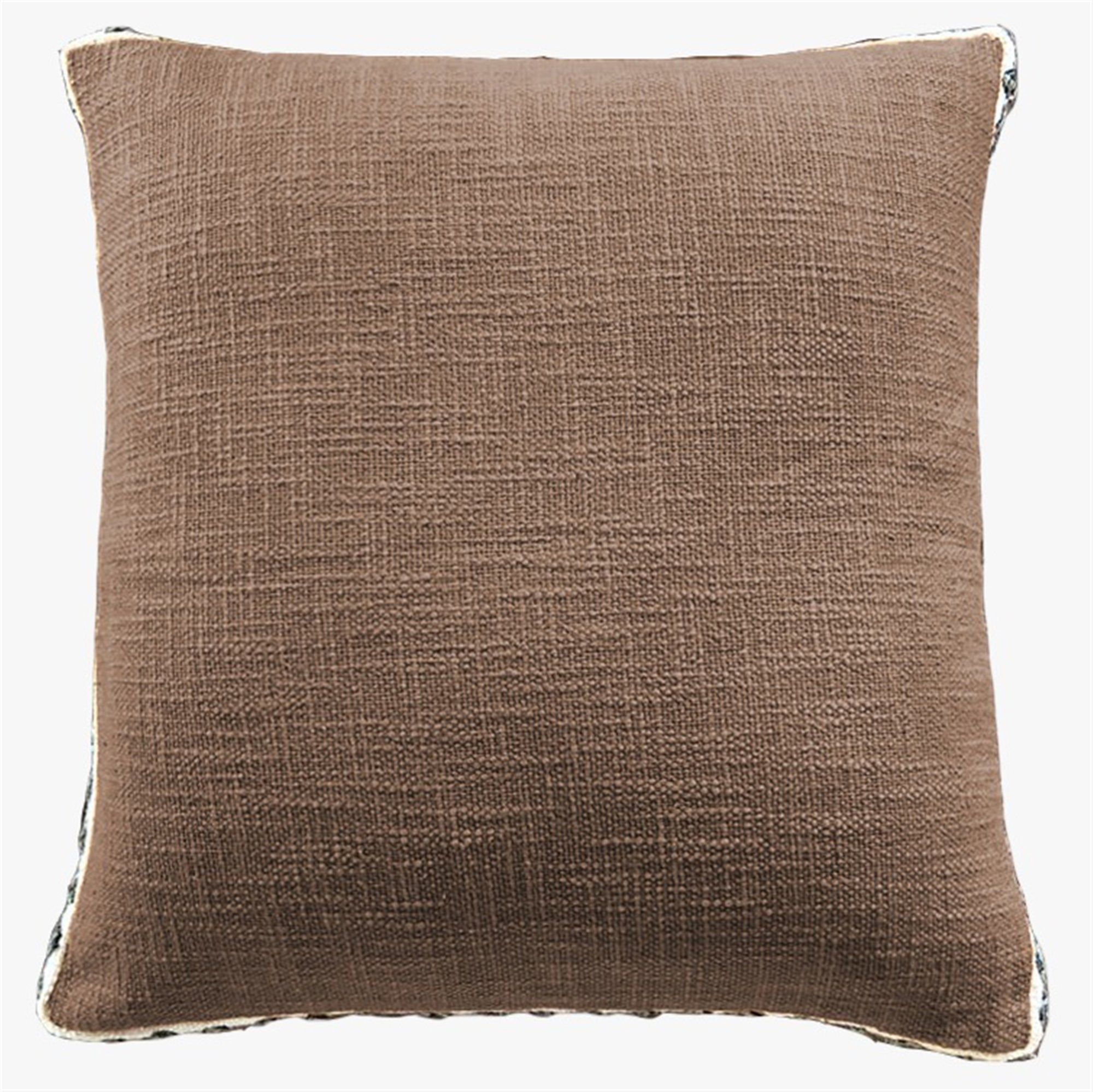 Cotton Pillow, Clay Brown - Clay Brown