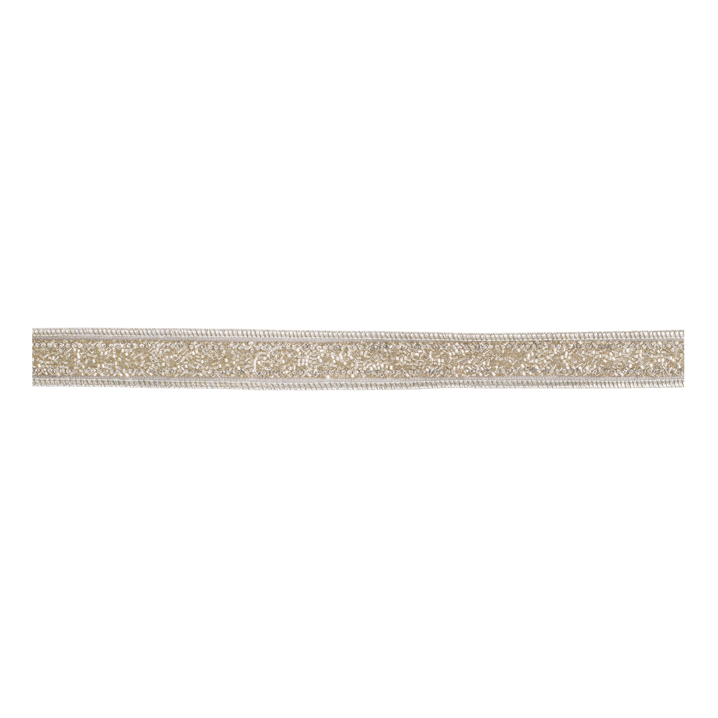 1.5” x 5 Yds. Wired Polyester