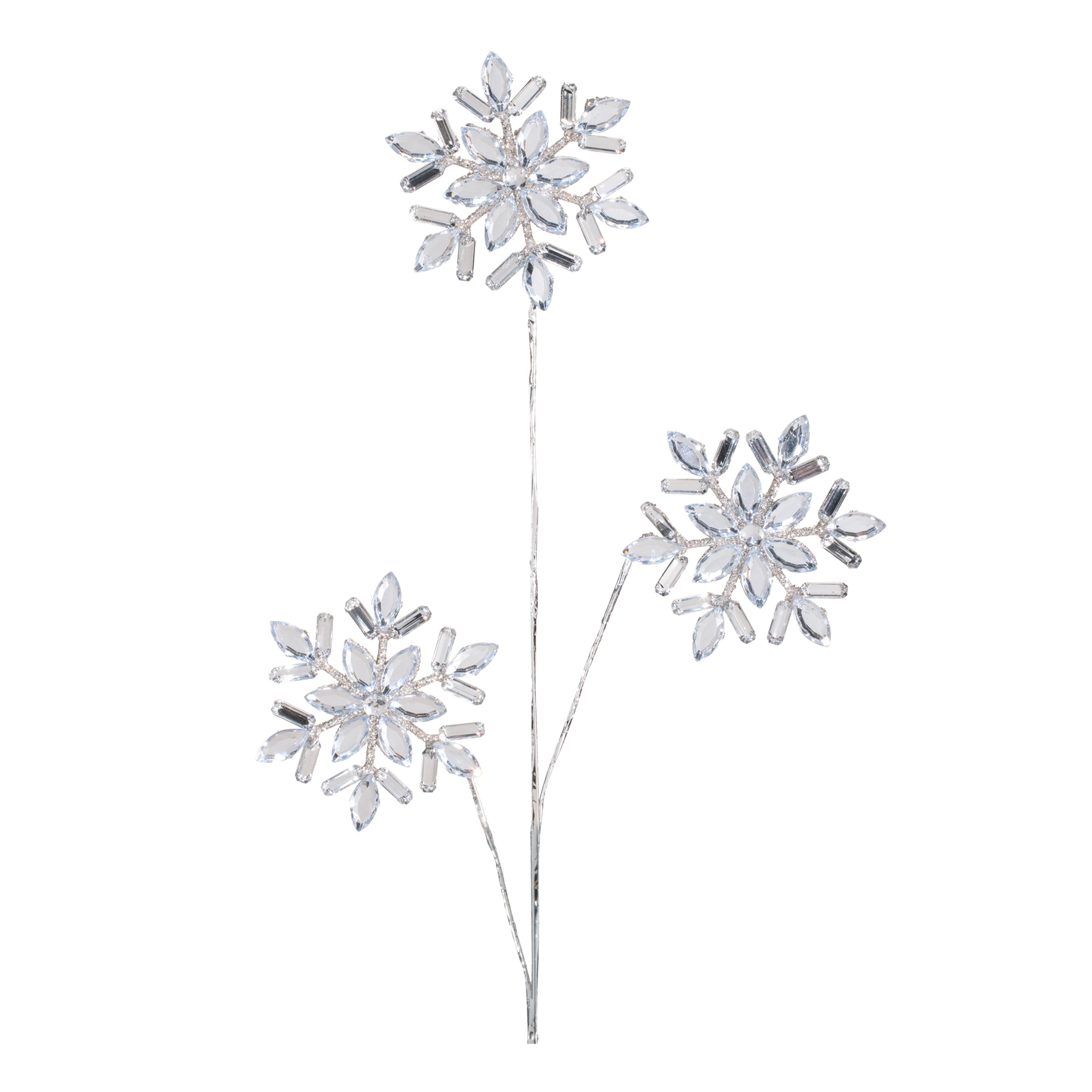 Snowflake Spray 27.5”H