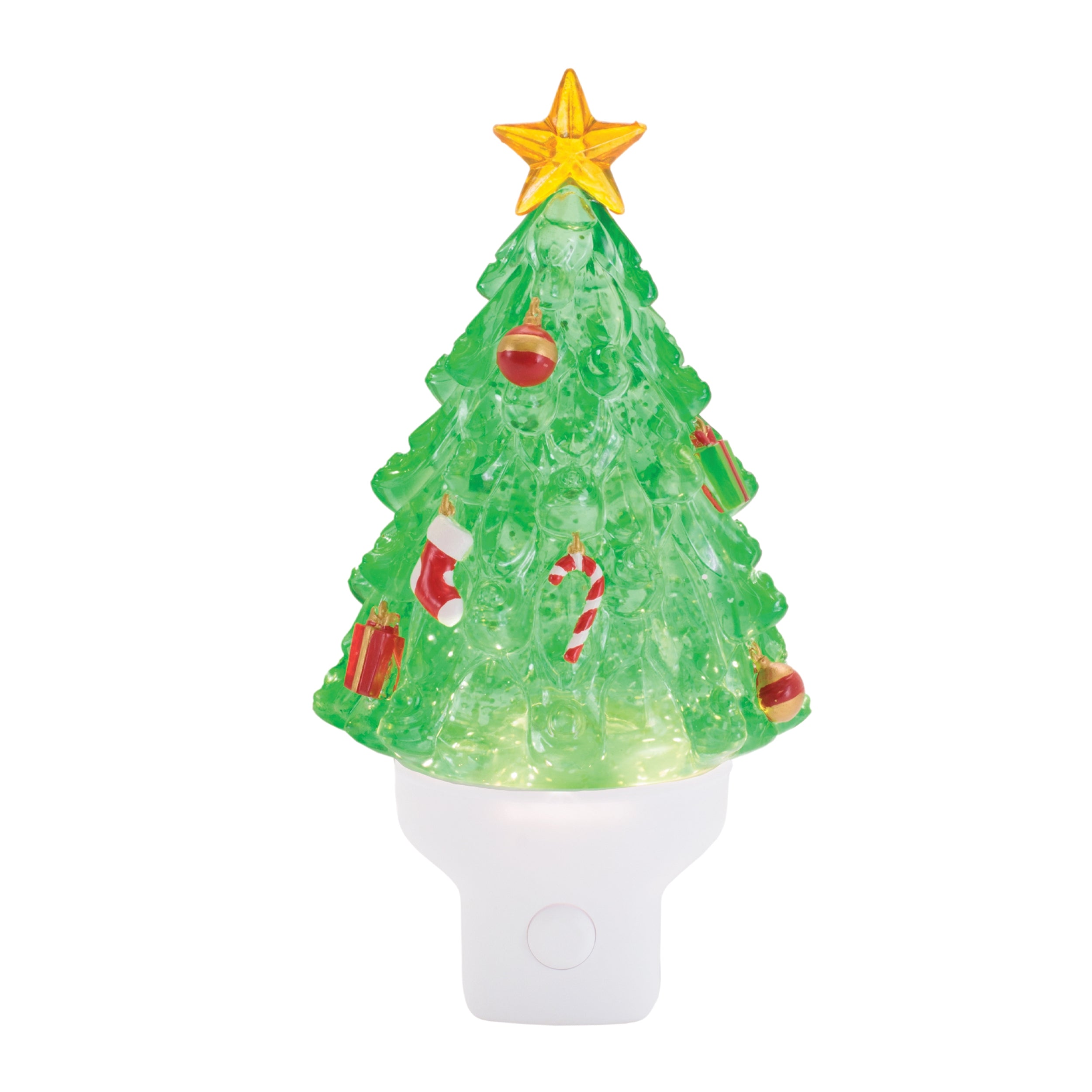 Christmas Tree Night Light 7”H