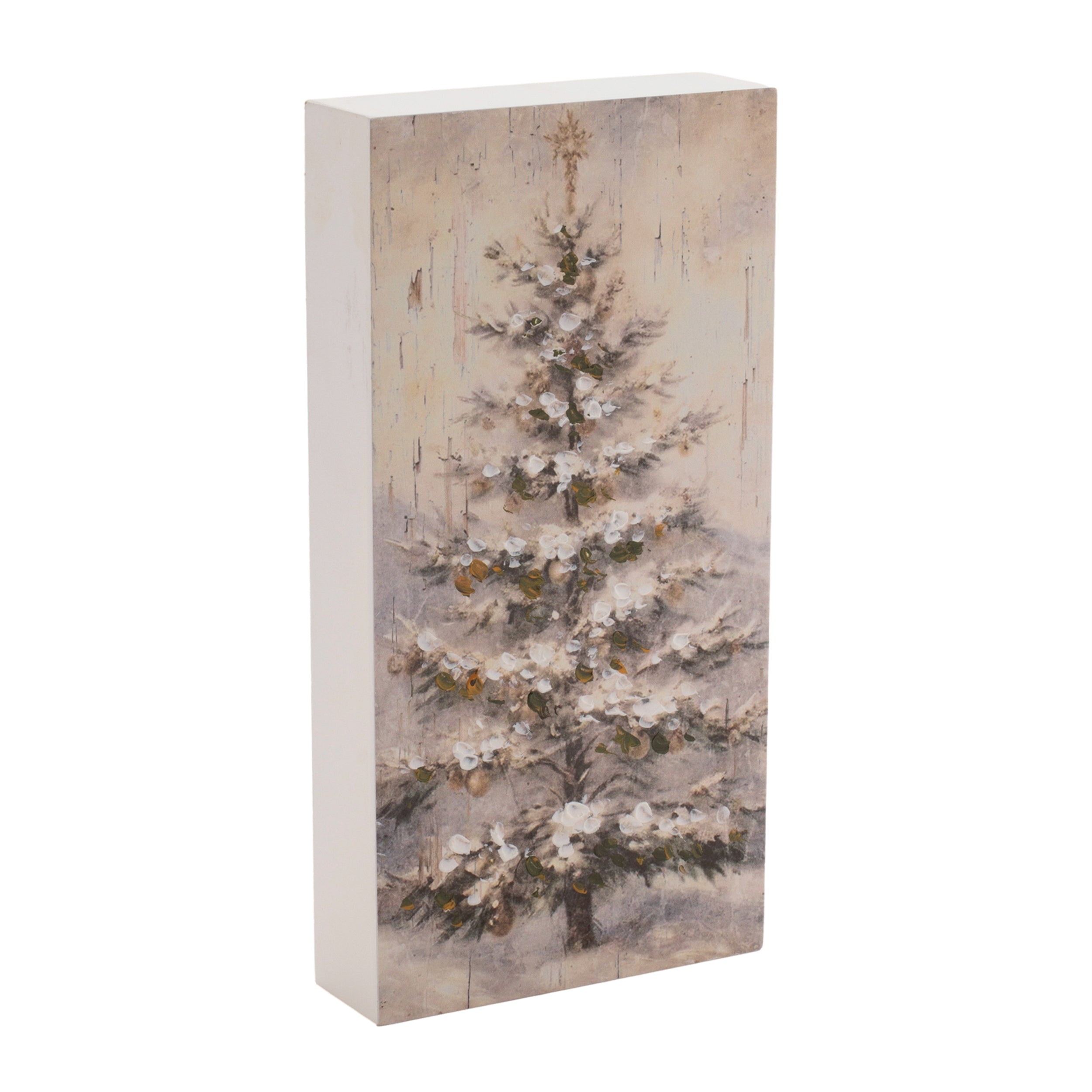 Tree Block Sign 5"L x 10"H MDF