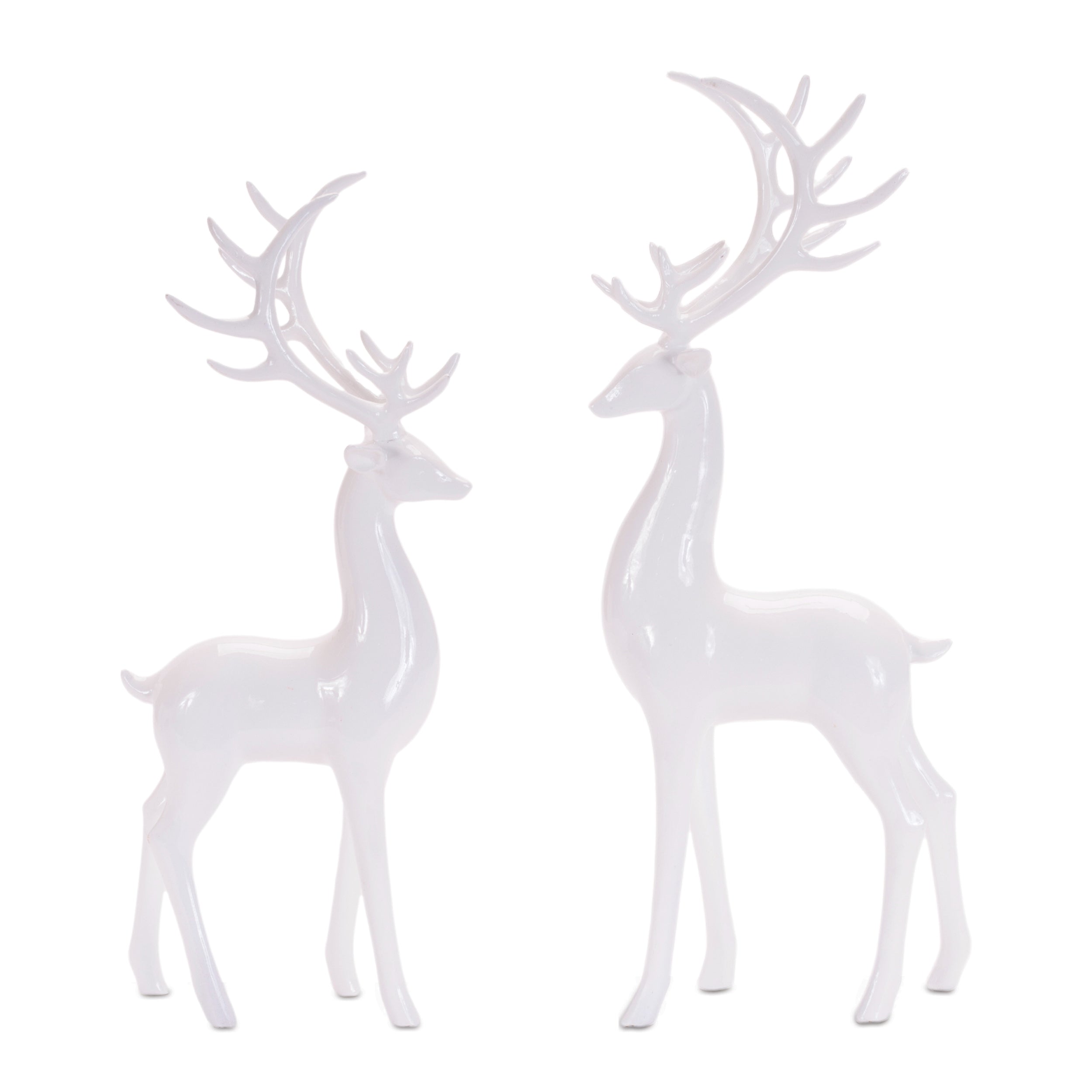 Deer (Set of 2) 14.5"H, 16.5"H Resin