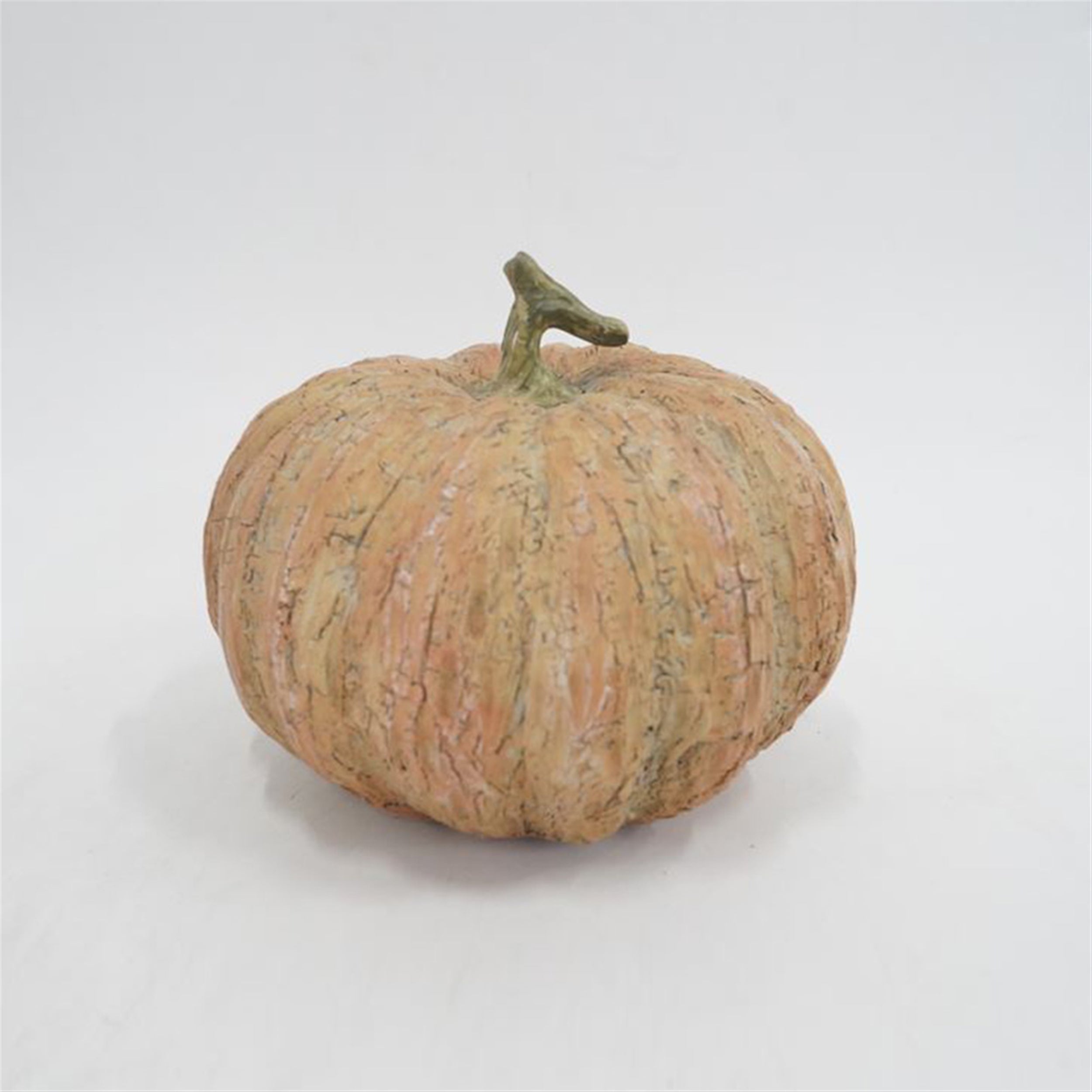 Pumpkin 6"D x 5"H Resin