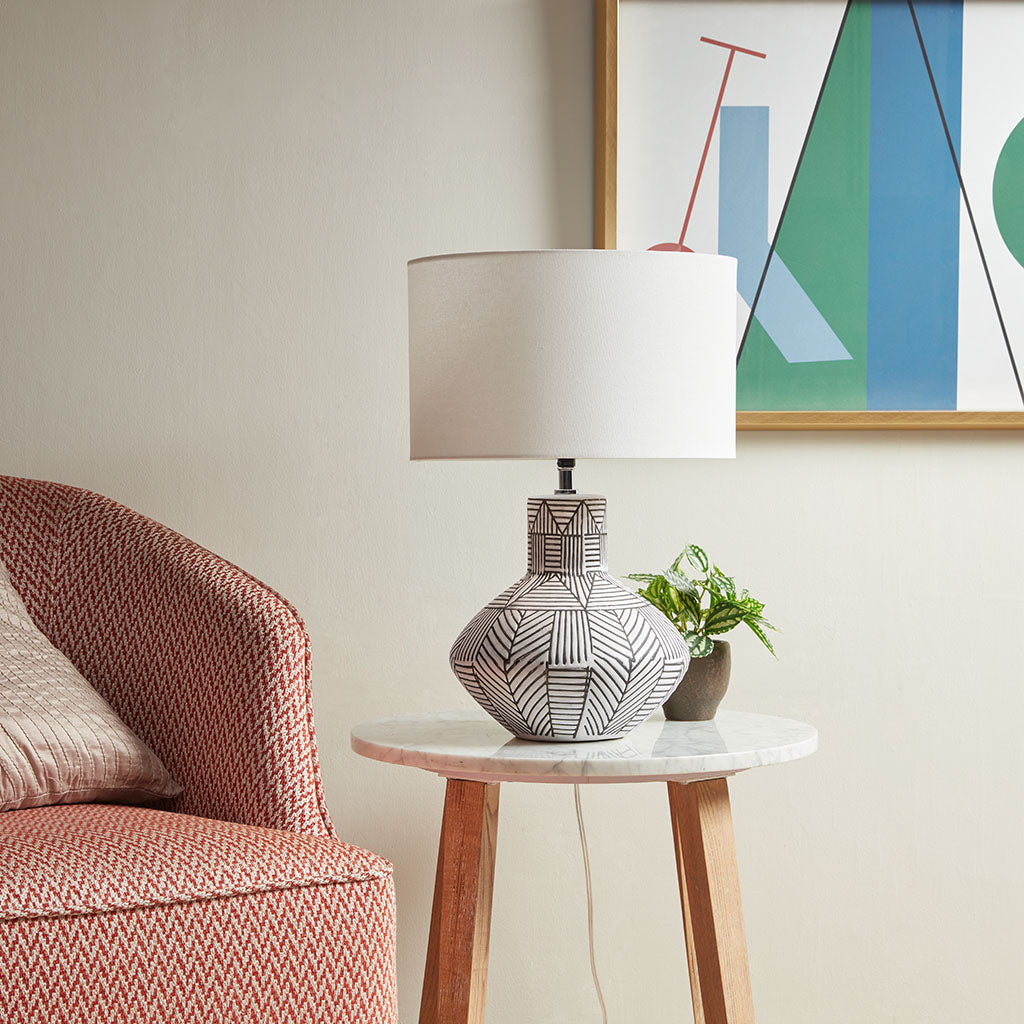 Agape 16" Ceramic Table Lamp