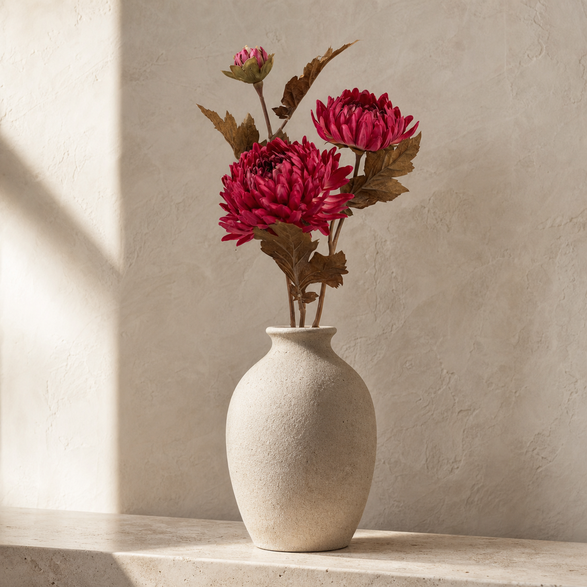 Fuchsia Mum Spray
