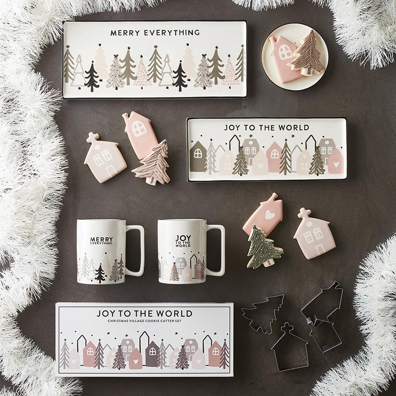 Joy To The World Christmas Platter
