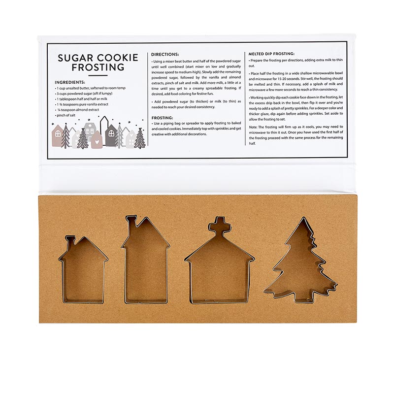 Christmas Village Cookie Cutter Set