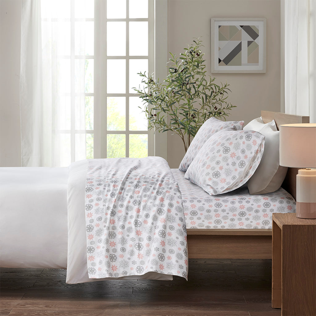 Cozy Flannel Printed Sheet Set