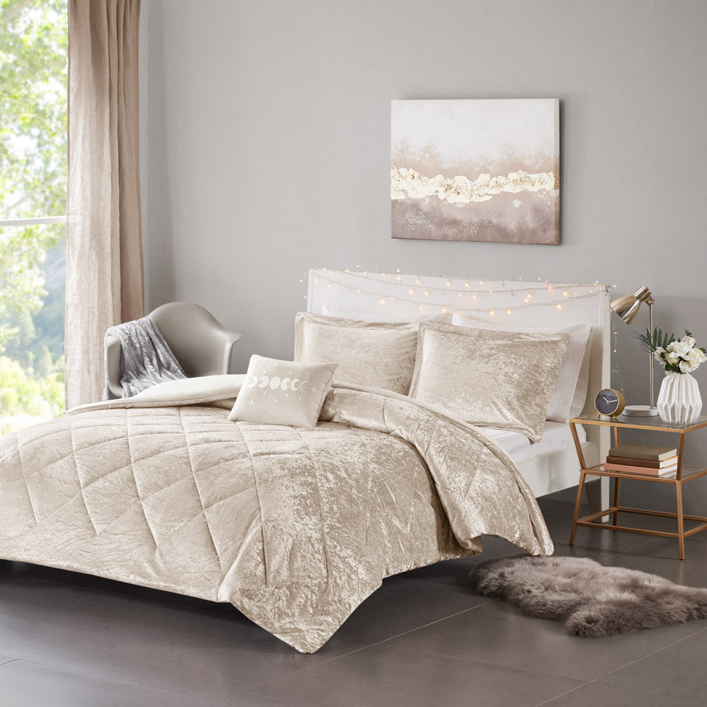 Felicia Animal Chenille Duvet Cover Set
