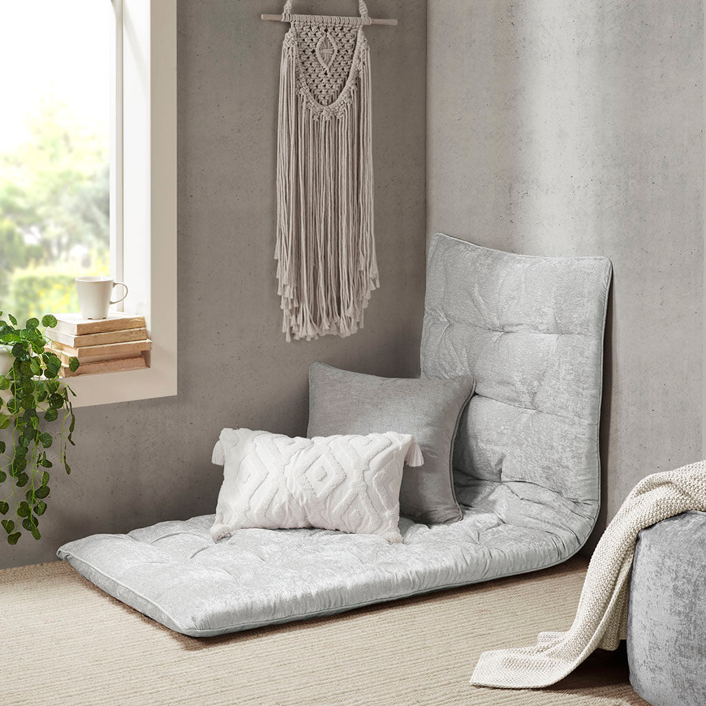 Edelia Poly Chenille Lounge Floor Pillow Cushion