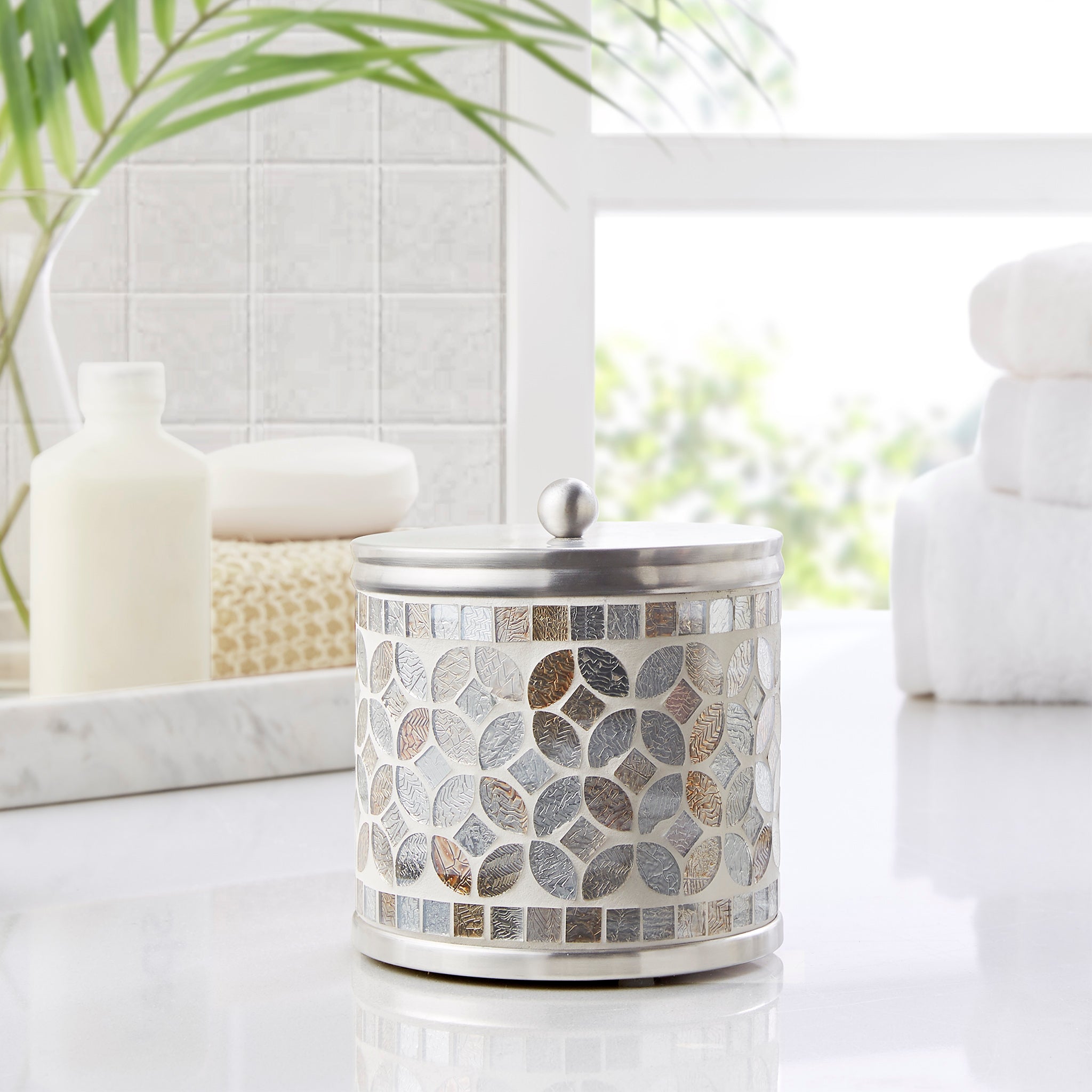 Seville Mosaic Glass Lotion Pump