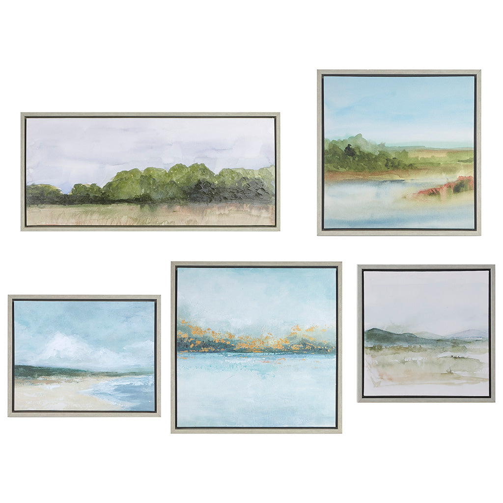 Vista 3-piece Framed Canvas Wall Art Set