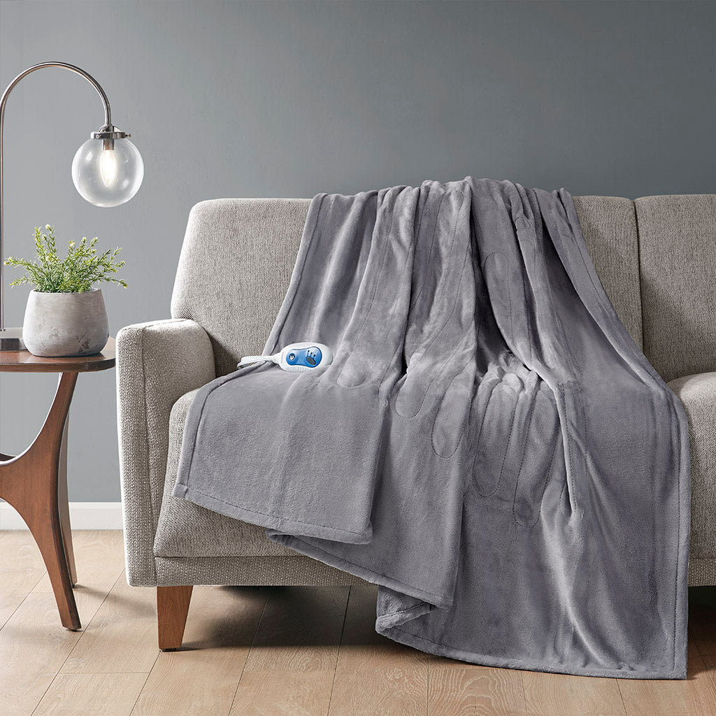 Heated Plush Heated Blanket with Wifi Technology