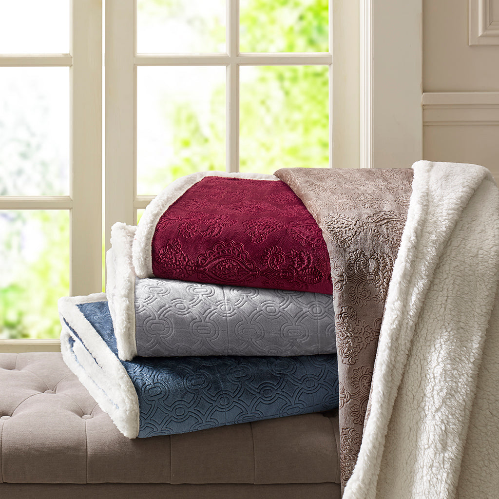 Elma Faux Fur Throw 50x60"