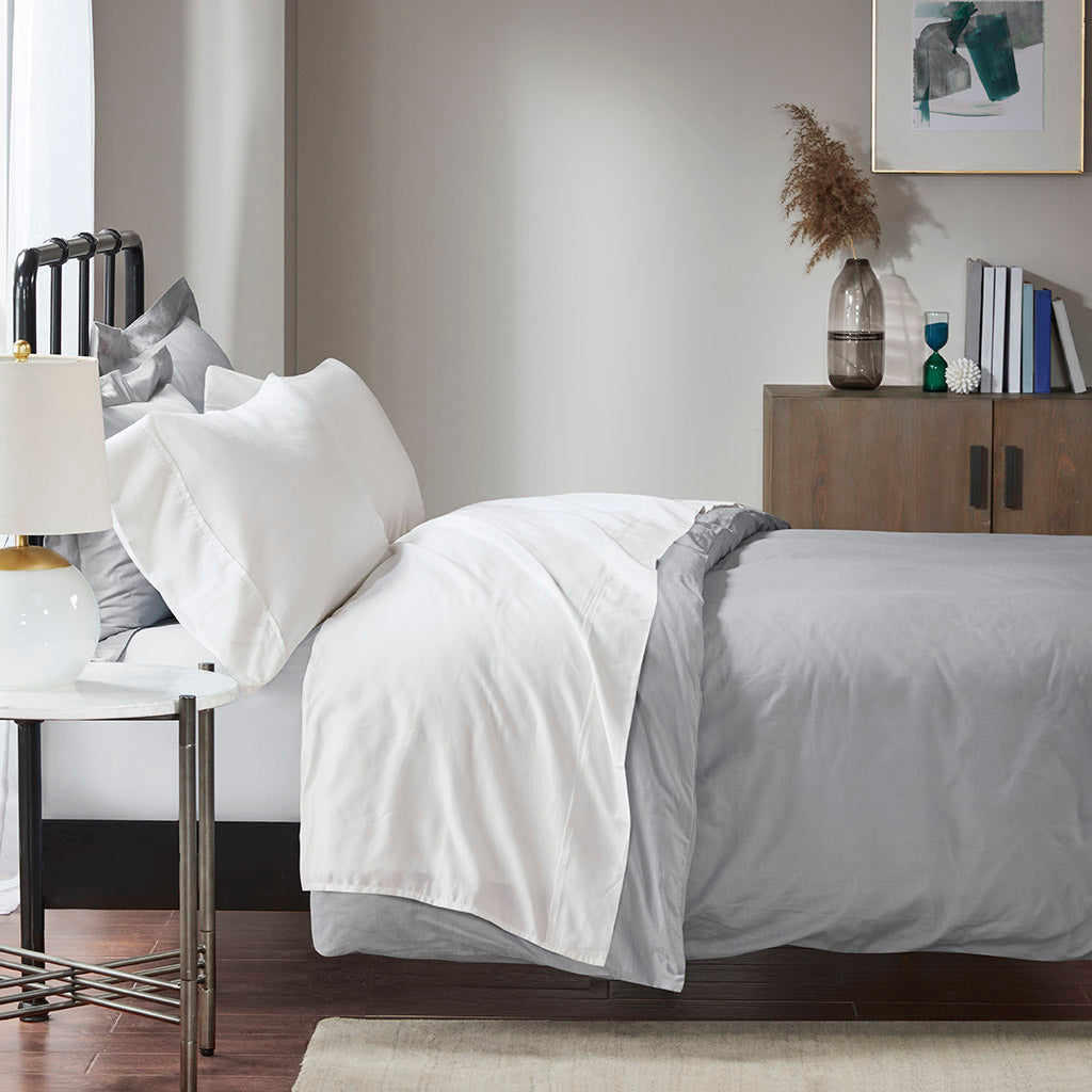 1500 Thread Count Cotton Blend 4 PC Sheet Set