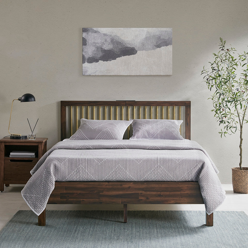Mercer Wood Queen Bed