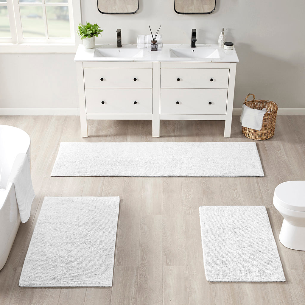 Plume Feather Touch Reversible Bath Rug