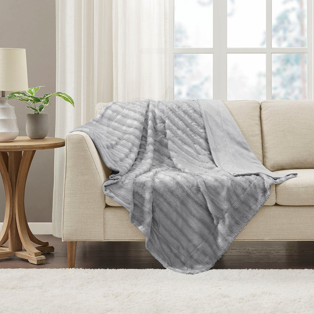 Duke Faux Fur Throw