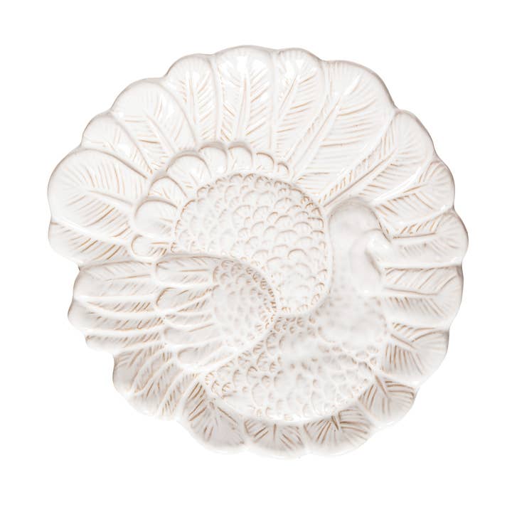 Blue Harvest Turkey Plate