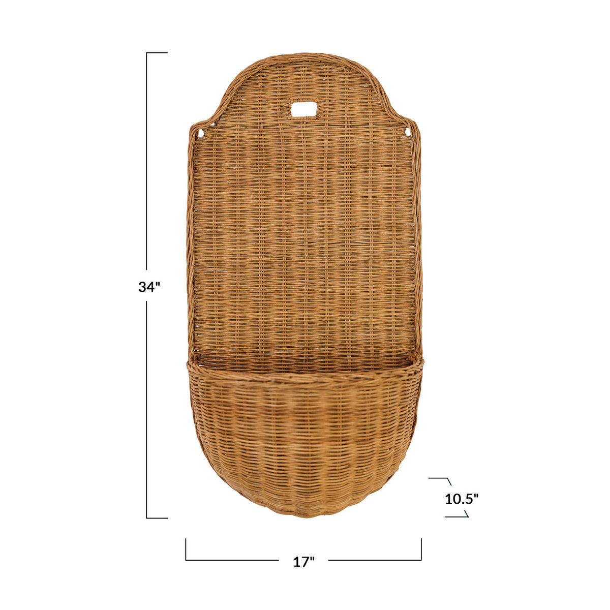 Rattan Wall Basket